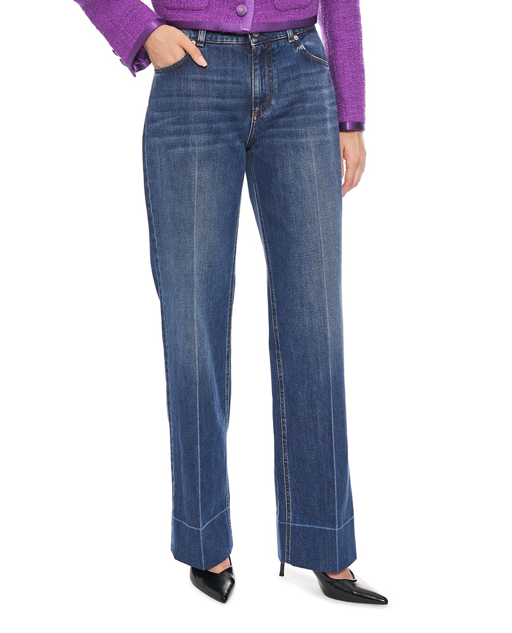 Джинсы Dolce&Gabbana FTC8CD-G8NC6, синий цвет • Купить в интернет-магазине Kameron