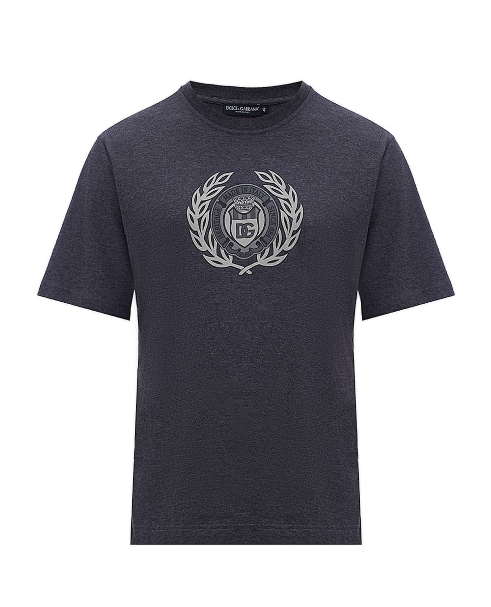 Футболка Dolce&Gabbana G8PN9T-G7O2D, серый цвет • Купить в интернет-магазине Kameron
