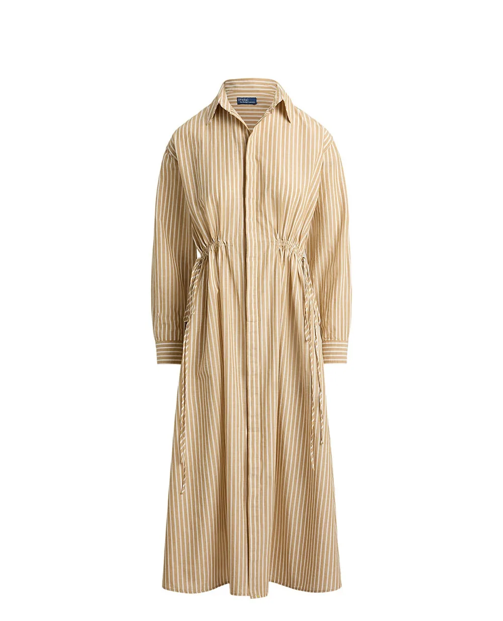 Сукня-сорочка в смужку Polo Ralph Lauren 211A96364002, кемел колір • Купити в інтернет-магазині Kameron