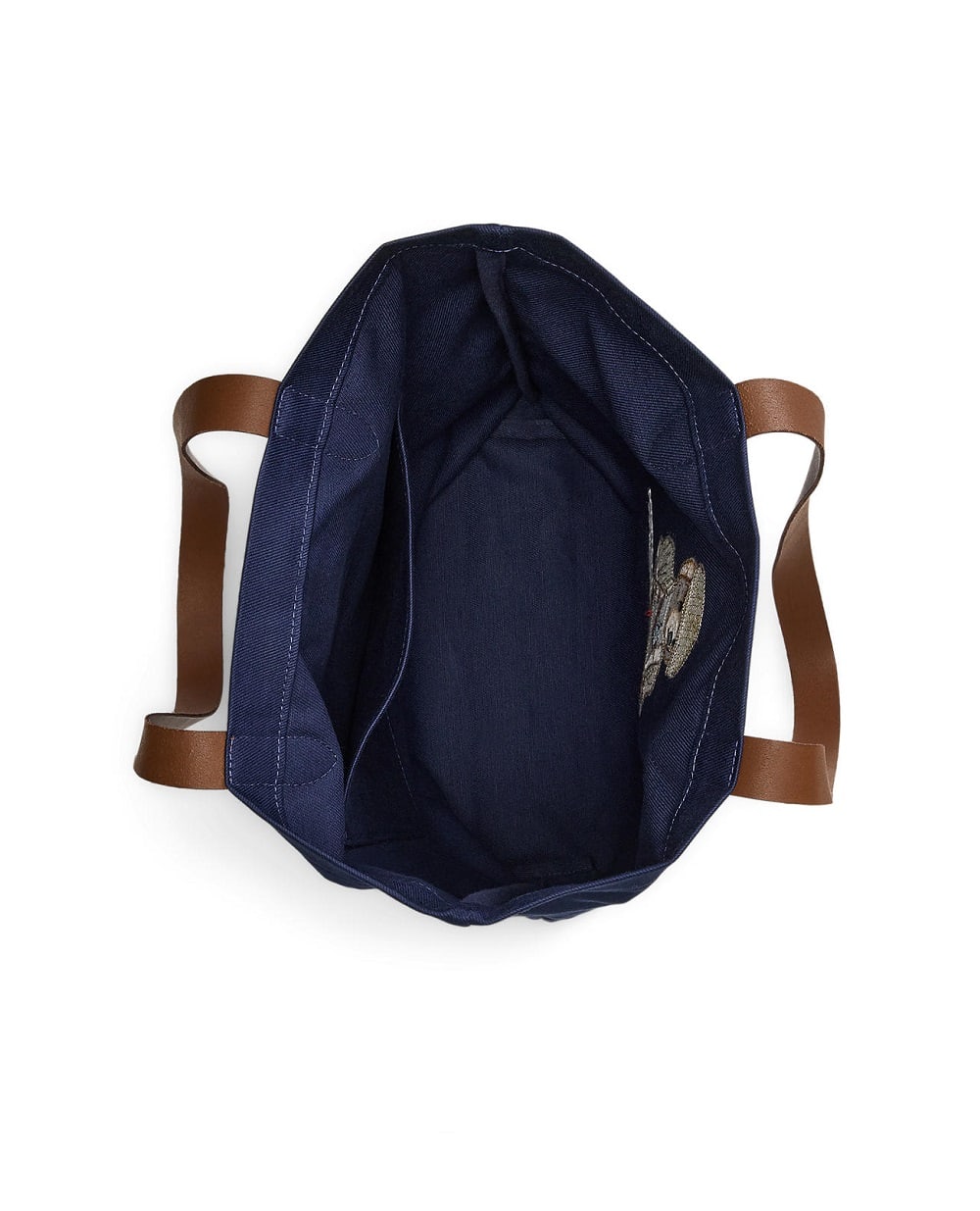 Сумка-шоппер Polo Ralph Lauren 405974589001, синий цвет • Купить в интернет-магазине Kameron