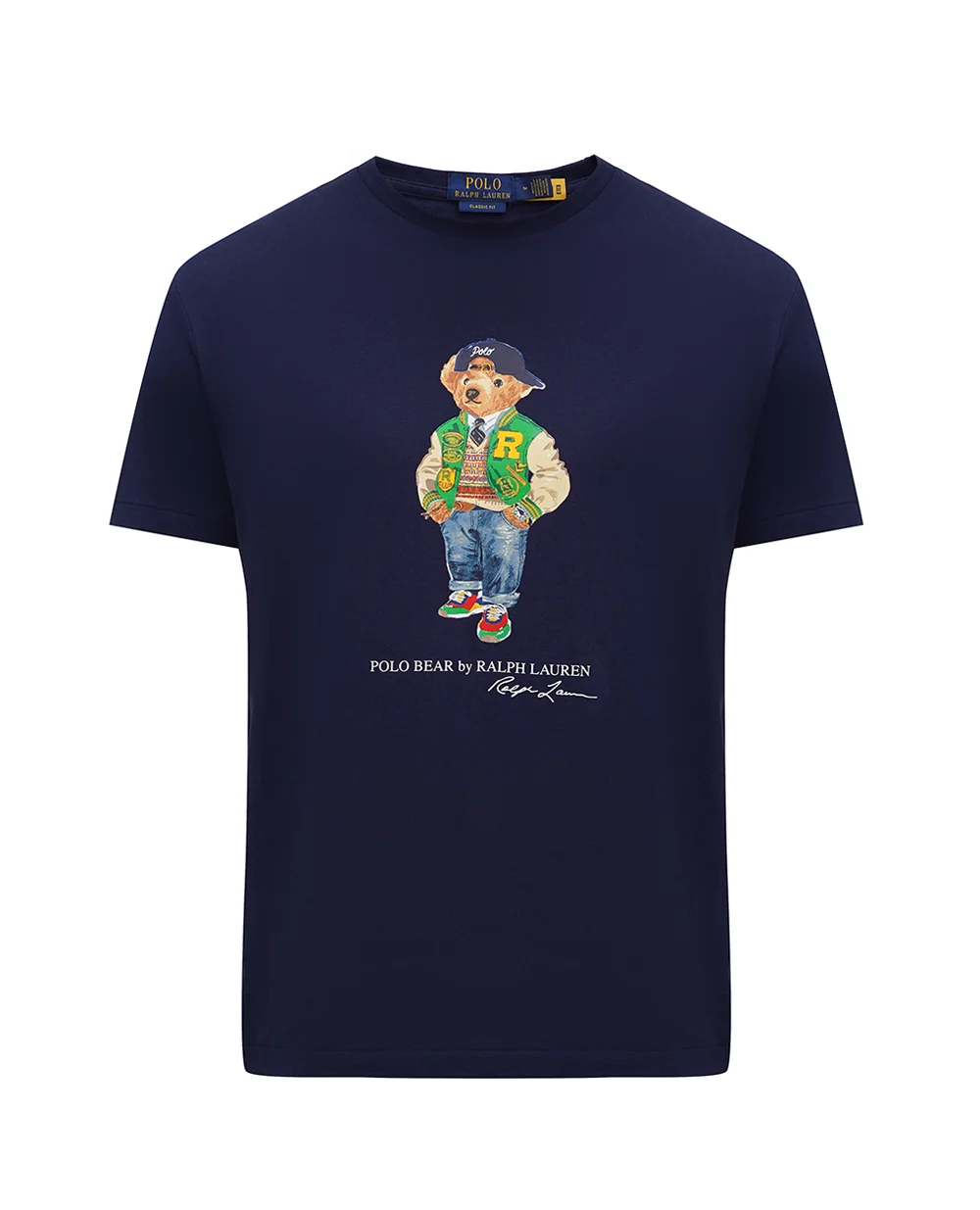 Футболка Polo Bear Polo Ralph Lauren 710854497039, темно-синий цвет • Купить в интернет-магазине Kameron