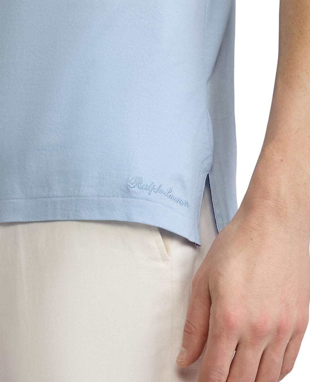 Футболка Ralph Lauren Purple Label 790508153060, голубой цвет • Купить в интернет-магазине Kameron