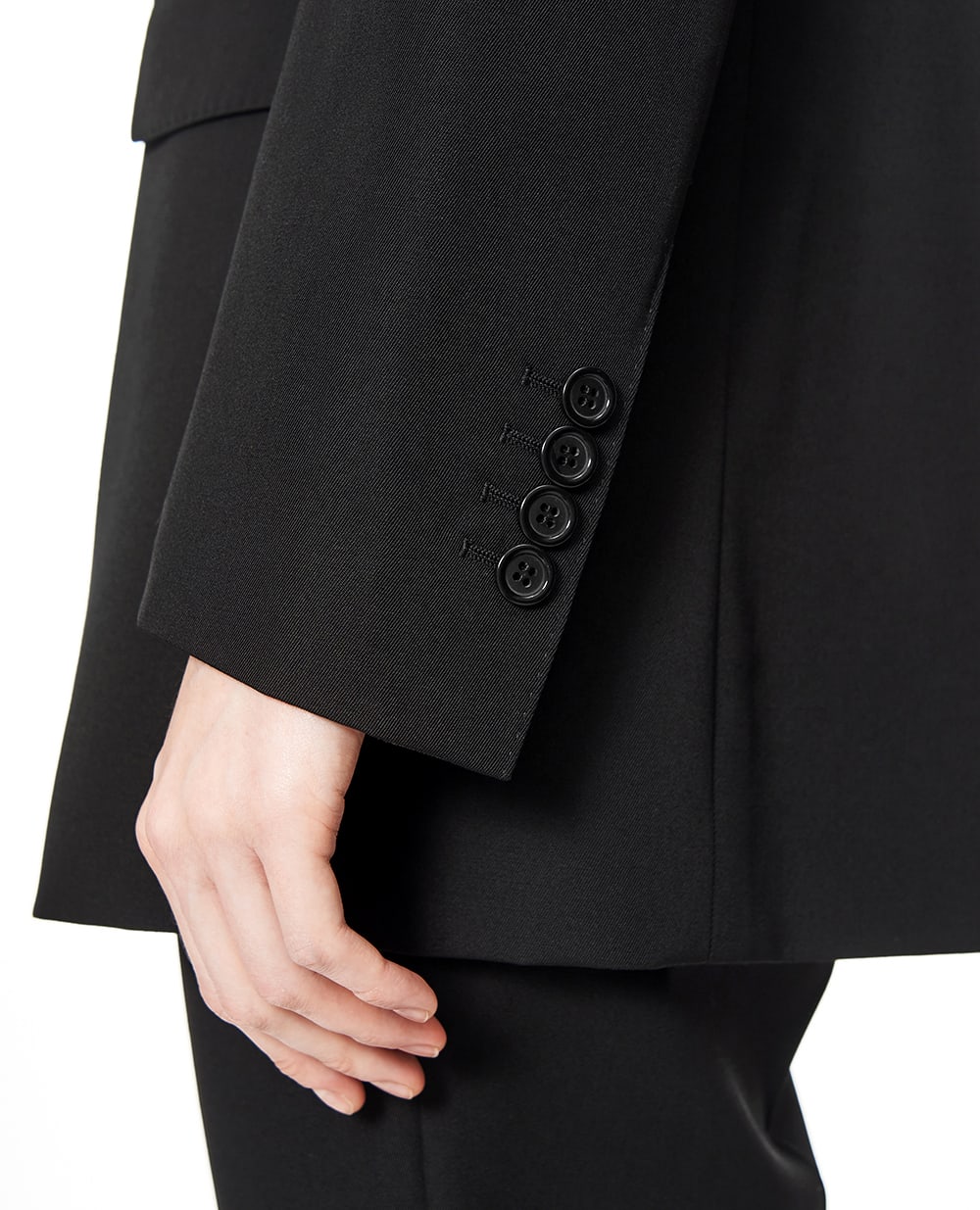 Габардиновий жакет із вовни Dolce&Gabbana F29V1T-FU2OW, чорний колір • Купити в інтернет-магазині Kameron