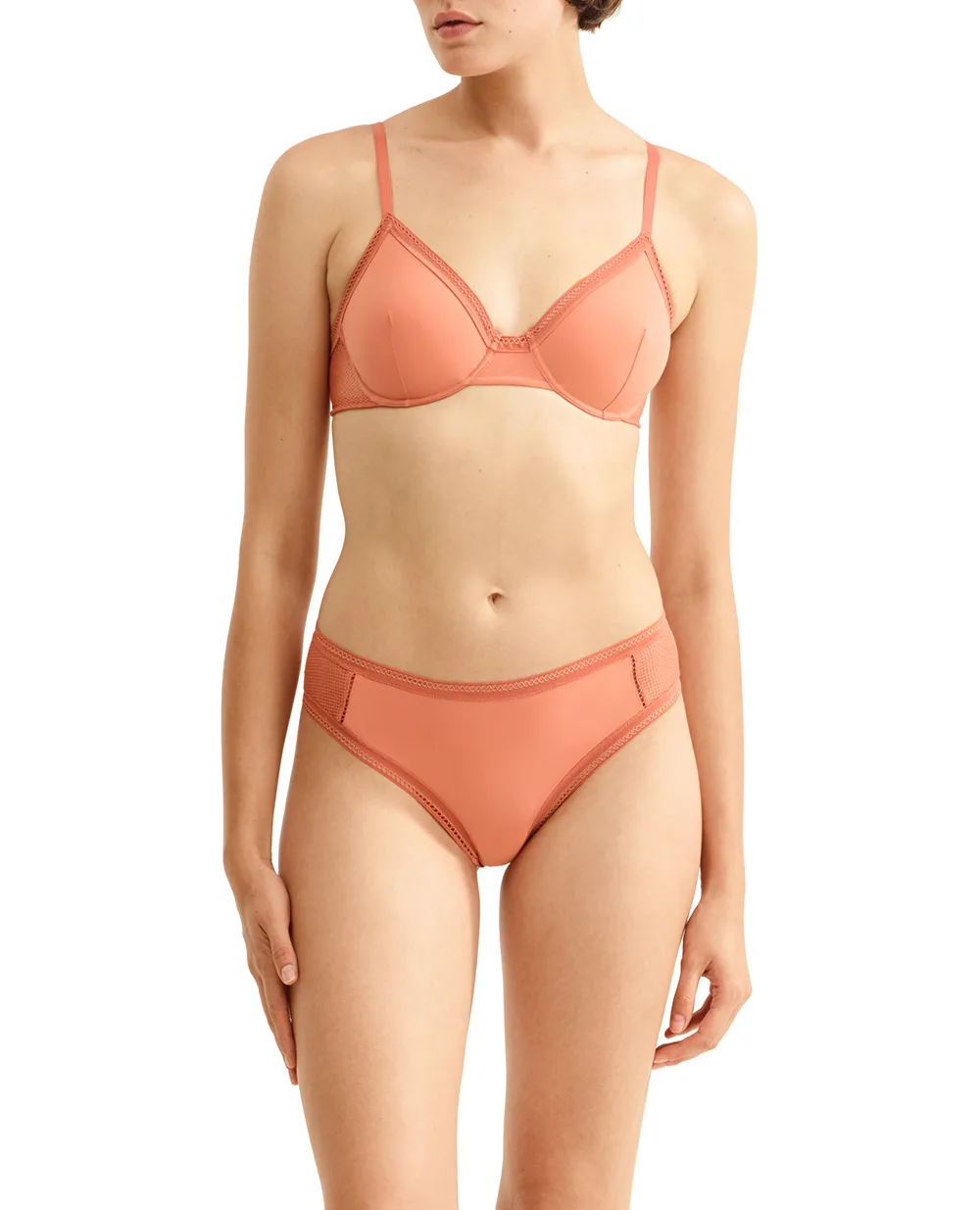 Бюстгальтер ENVOUTANT ERES 64018, теракотовий колір • Купити в інтернет-магазині Kameron