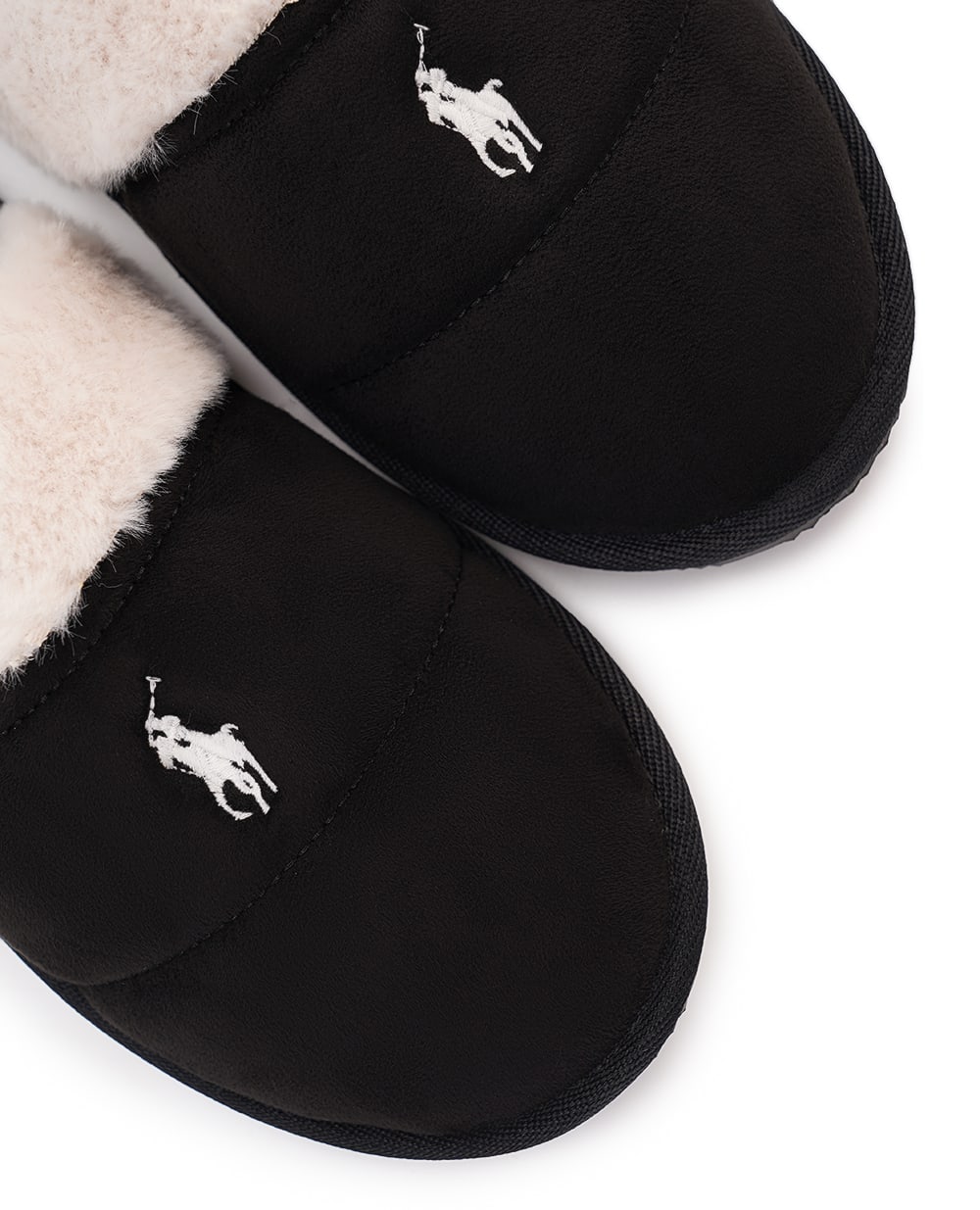 Тапочки Polo Ralph Lauren 842957049002, черный цвет • Купить в интернет-магазине Kameron