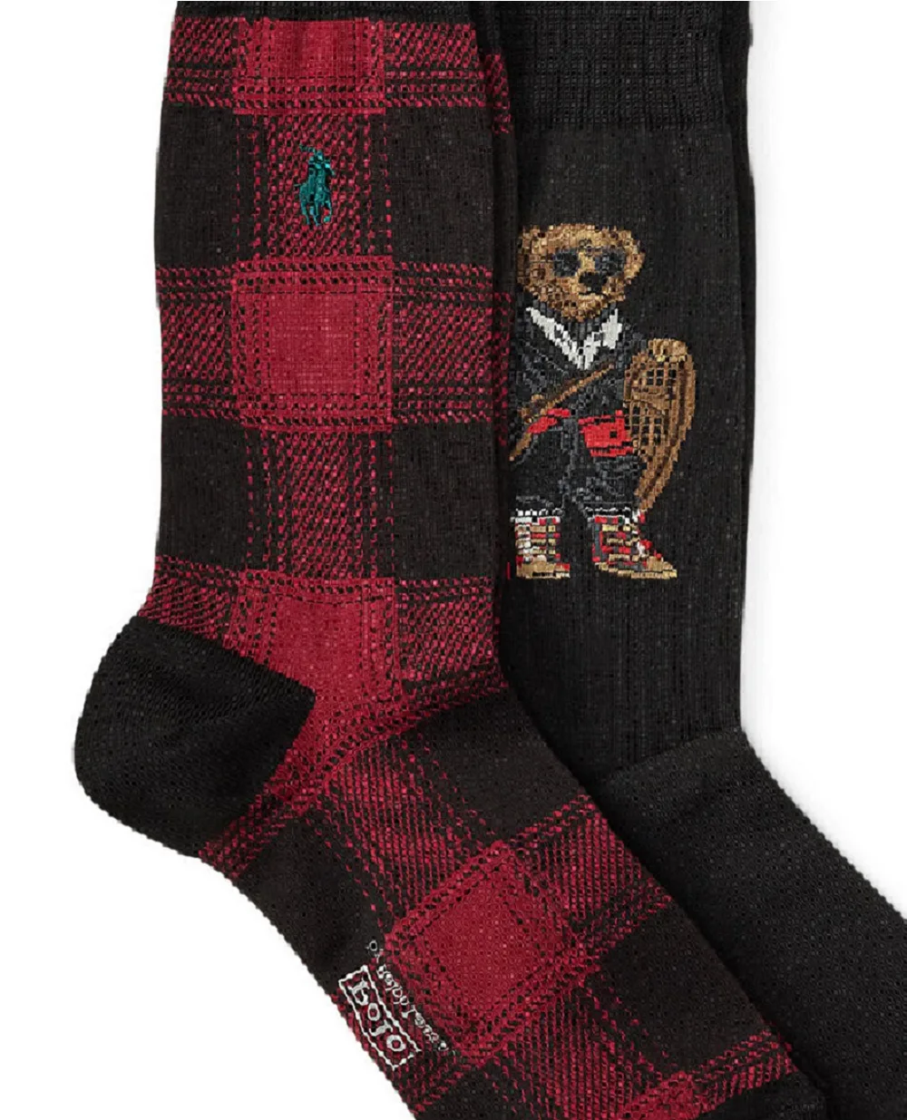 Носки Polo Bear (2 пары) Polo Ralph Lauren 449P04711001, разноцветный цвет • Купить в интернет-магазине Kameron