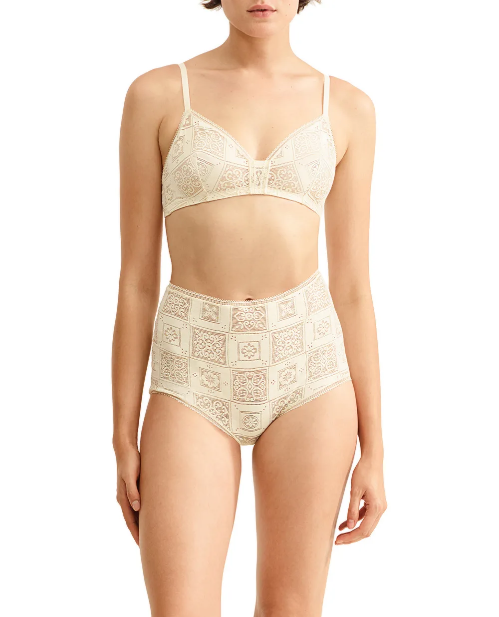 Бюстгальтер MOSAIQUE ERES 64009, слонова кістка колір • Купити в інтернет-магазині Kameron