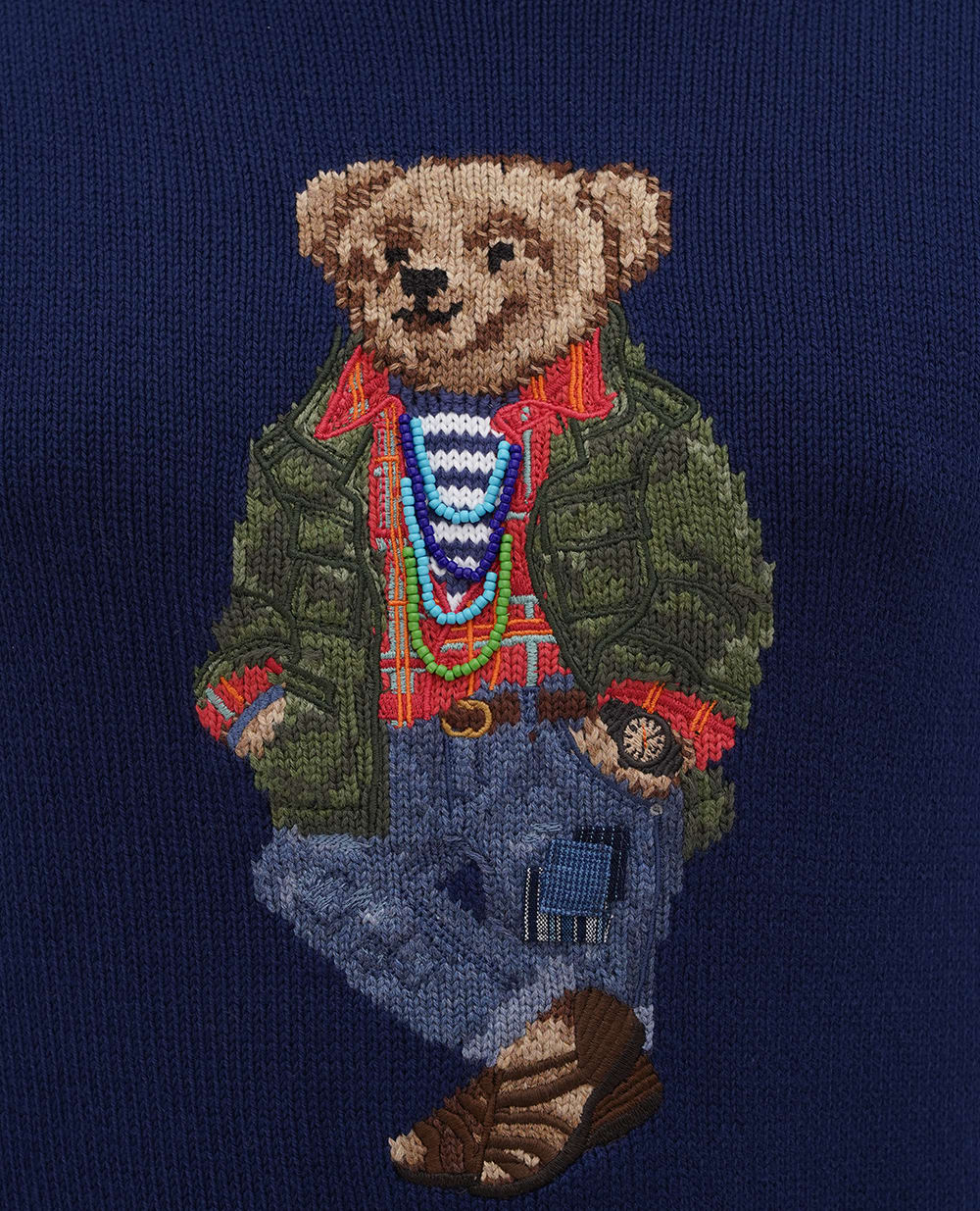 Свитер Polo Bear Polo Ralph Lauren 710955762001, синий цвет • Купить в интернет-магазине Kameron