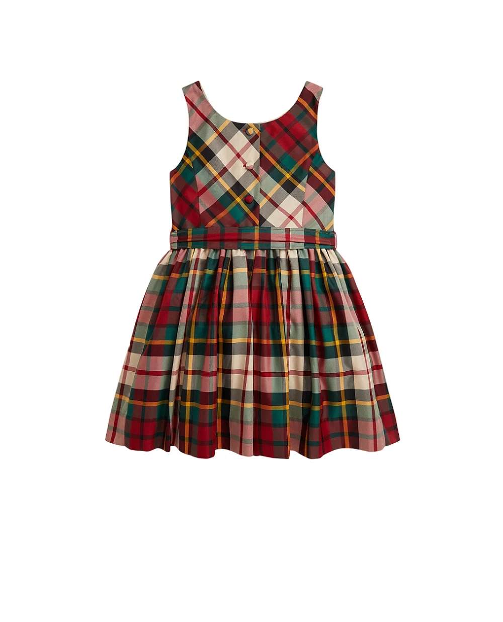 Дитяча сукня з картатої тафти Polo Ralph Lauren Kids 312980345001, різнокольоровий колір • Купити в інтернет-магазині Kameron
