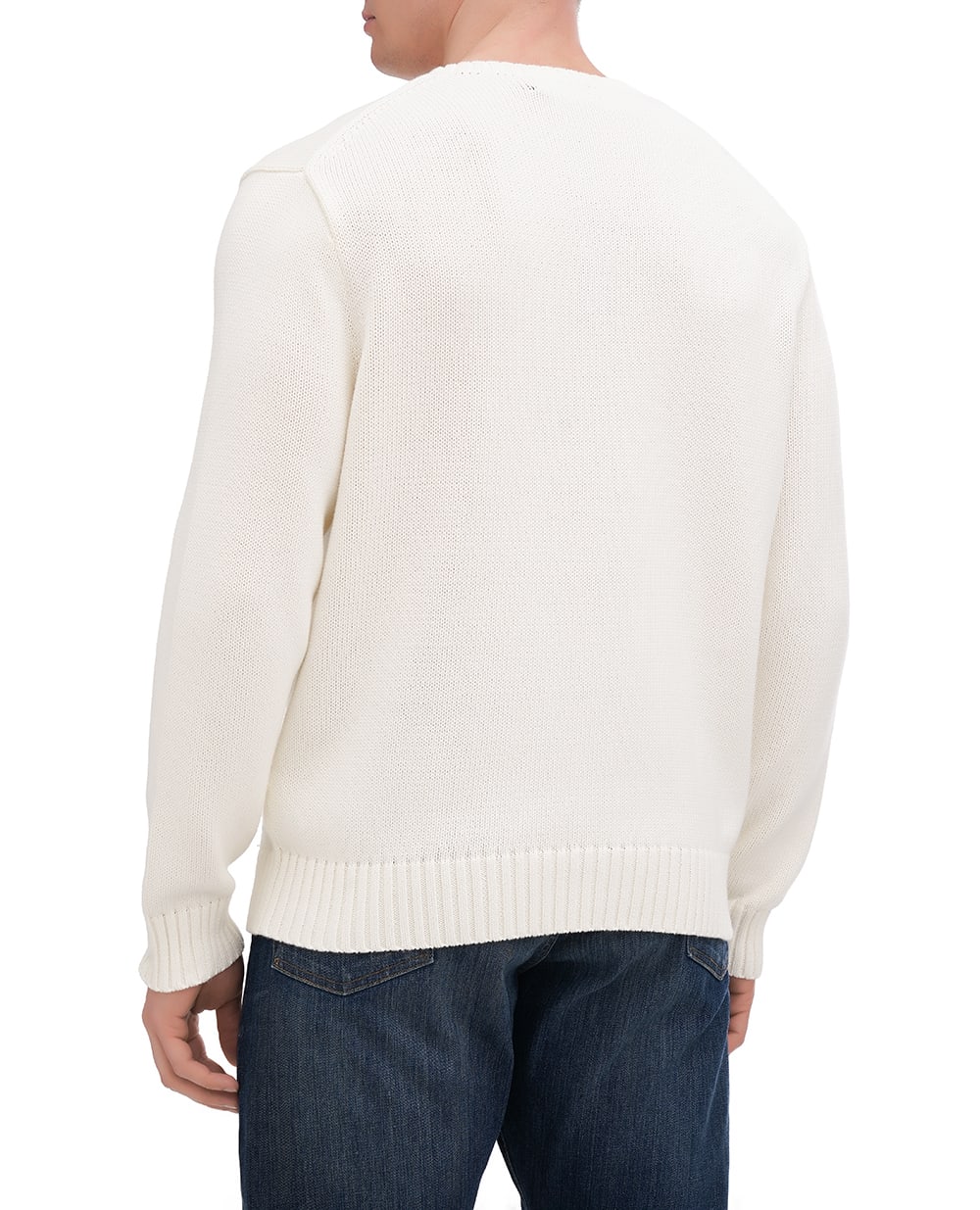 Свитер Polo Bear Polo Ralph Lauren 710964797001, молочный цвет • Купить в интернет-магазине Kameron