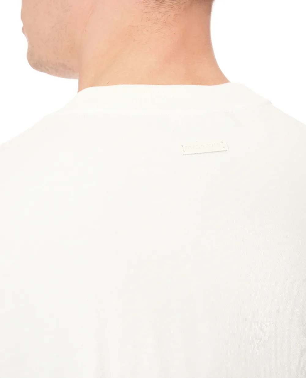 Лонгслів Dolce&Gabbana G8SY0T-G7PK5, білий колір • Купити в інтернет-магазині Kameron