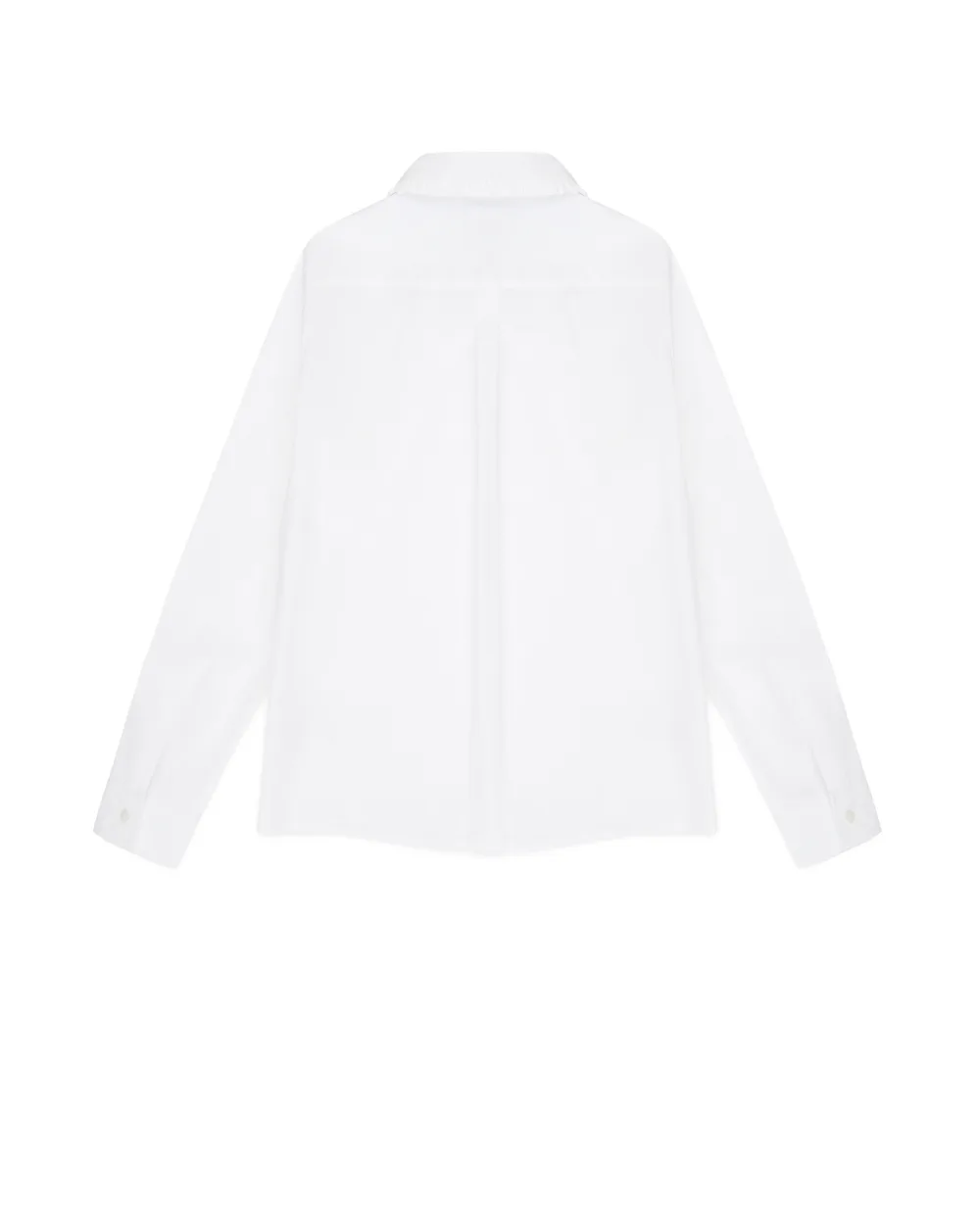 Детская рубашка Dolce&Gabbana Kids L56S36-FU5WJ-B, белый цвет • Купить в интернет-магазине Kameron