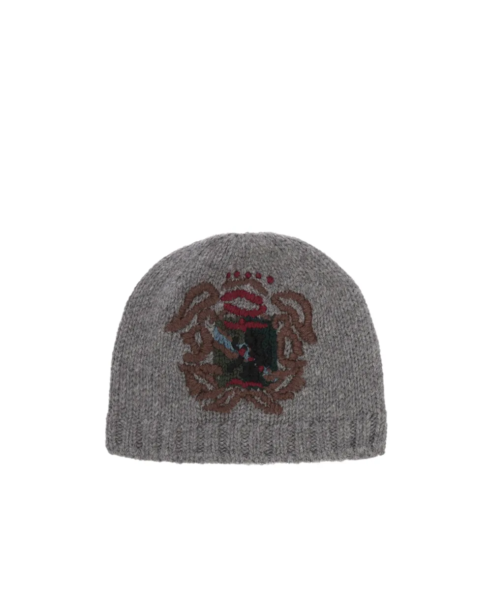 Дитяча вовняна шапка Dolce&Gabbana Kids LN1H35-LK5L2, сірий колір • Купити в інтернет-магазині Kameron