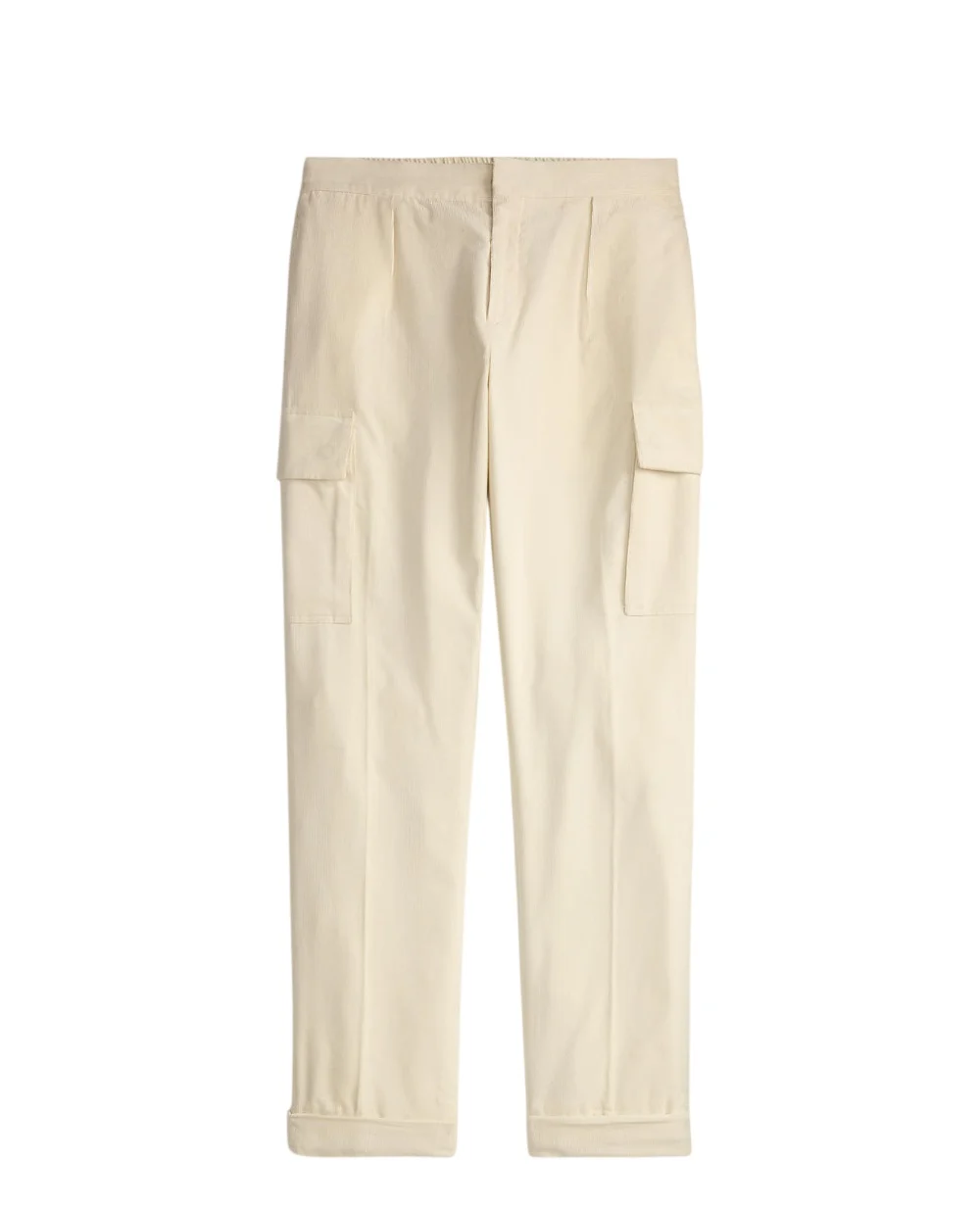 Вельветовые брюки-карго Ralph Lauren Purple Label 798P06860002, кремовый цвет • Купить в интернет-магазине Kameron