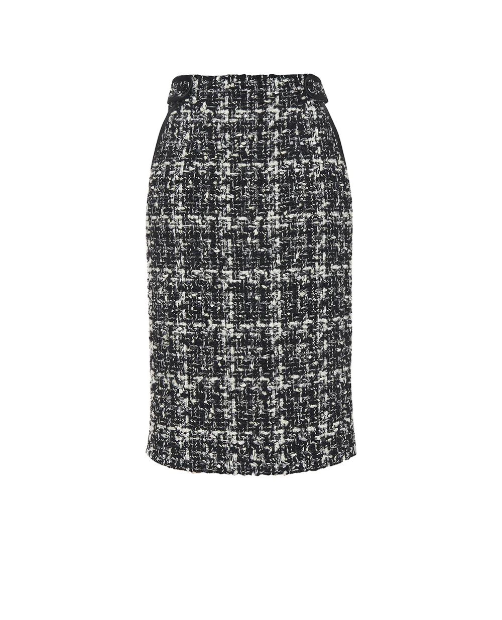 Юбка из шерсти Dolce&Gabbana F4C6ZT-FQZAF, черный цвет • Купить в интернет-магазине Kameron