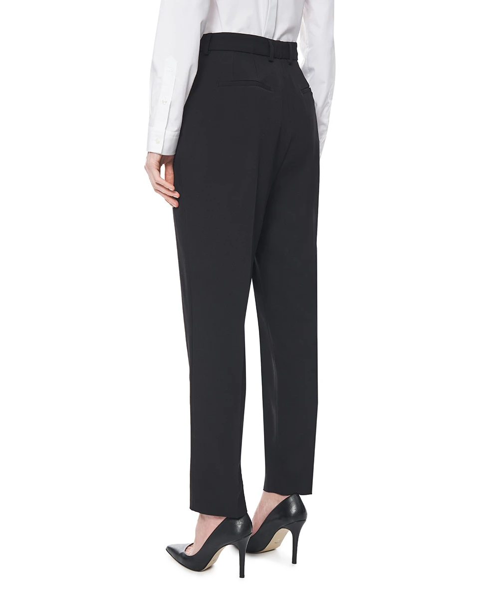 Штани з вовни Dolce&Gabbana FTAM2T-GDDPS, чорний колір • Купити в інтернет-магазині Kameron