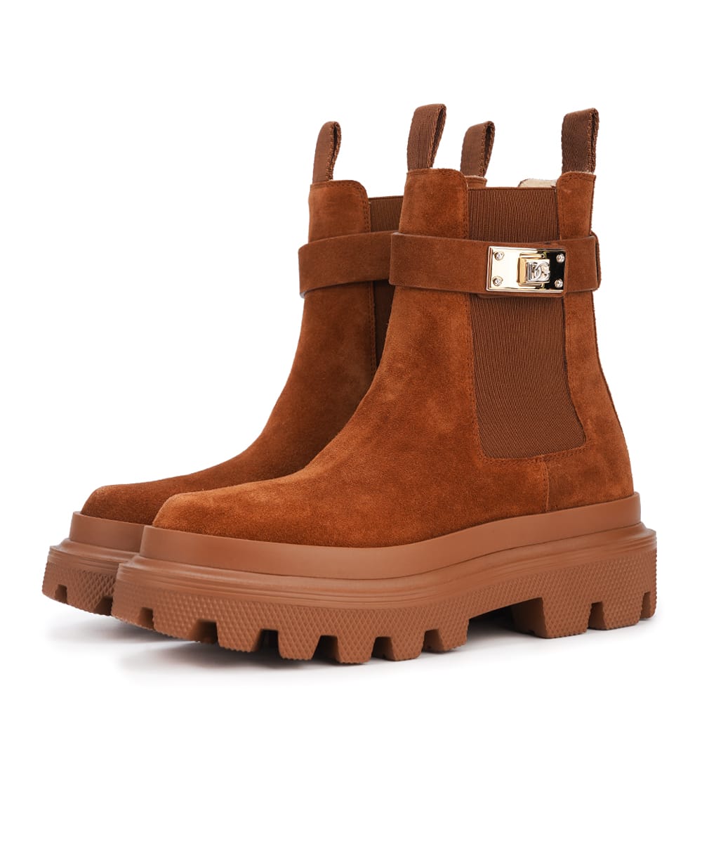 Черевики Dolce&Gabbana CT1002-A3G54, коричневий колір • Купити в інтернет-магазині Kameron