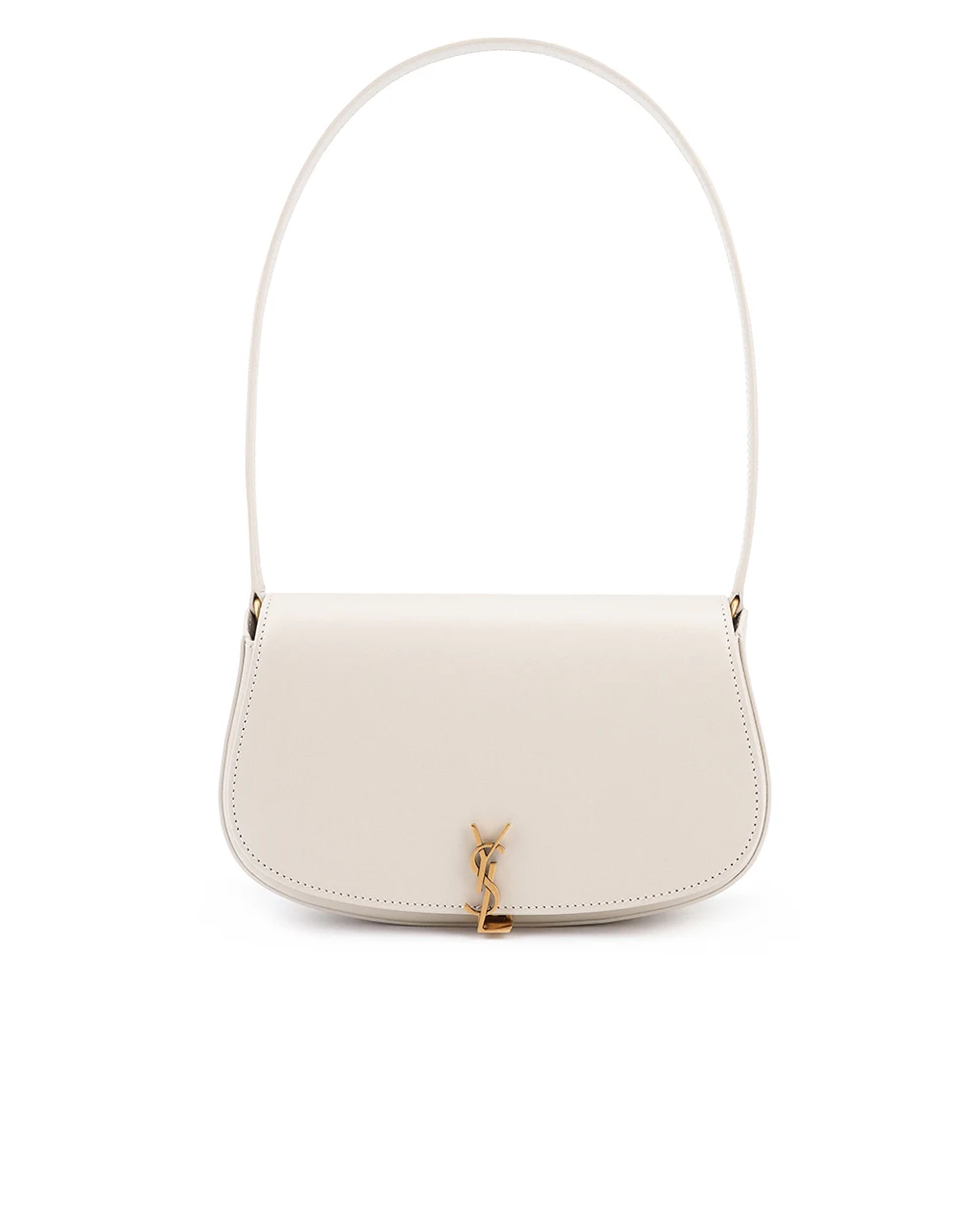 Кожаная сумка Voltaire Mini Saint Laurent 779642-0SX0W, кремовый цвет • Купить в интернет-магазине Kameron