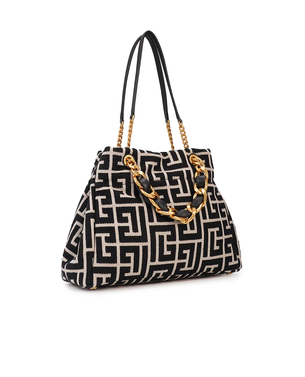 Сумка 1945 Soft Balmain EN1FF827TJXN, чорний колір • Купити в інтернет-магазині Kameron