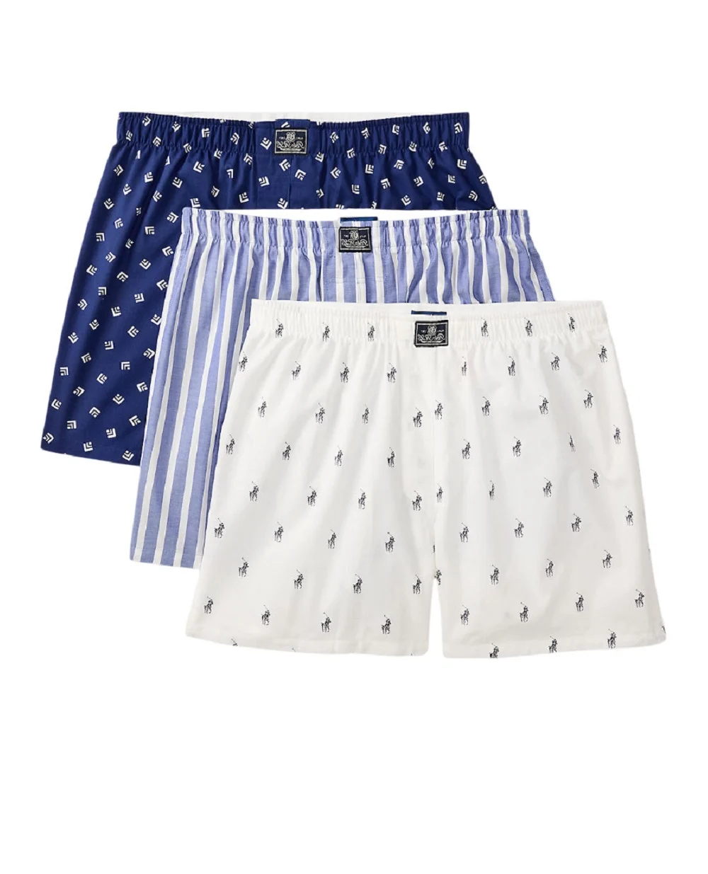 Боксеры ( 3шт. ) Polo Ralph Lauren 714830273044, разноцветный цвет • Купить в интернет-магазине Kameron