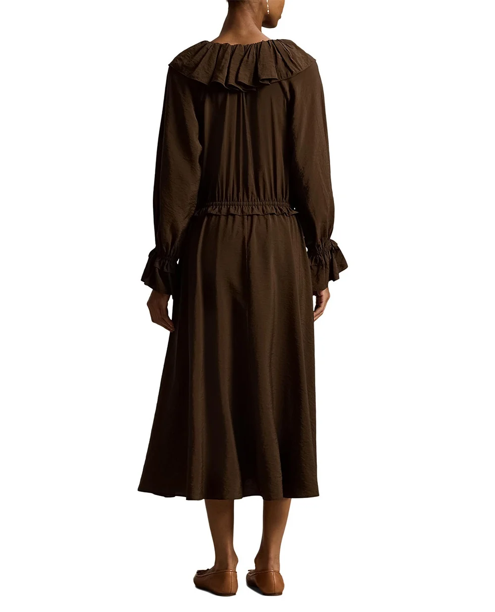 Сукня Polo Ralph Lauren 211A96366001, темно-коричневий колір • Купити в інтернет-магазині Kameron