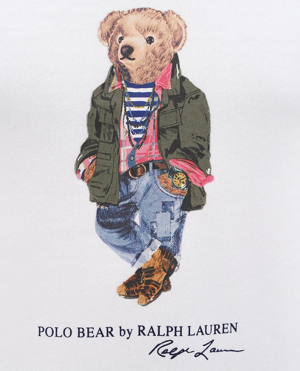 Свитшот Polo Bear Polo Ralph Lauren 710953718004, белый цвет • Купить в интернет-магазине Kameron