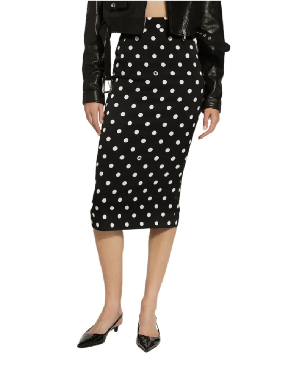 Спідниця Dolce&Gabbana F4BUOT-FSA62, чорний колір • Купити в інтернет-магазині Kameron