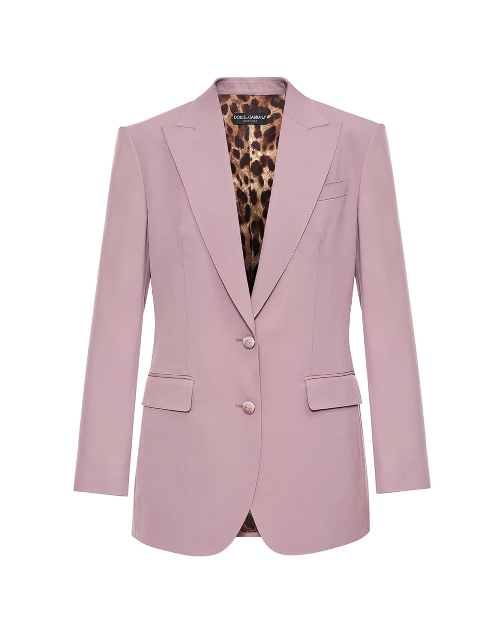 Жакет із вовни Dolce&Gabbana F29V1T-GDDPS, фіолетовий колір • Купити в інтернет-магазині Kameron