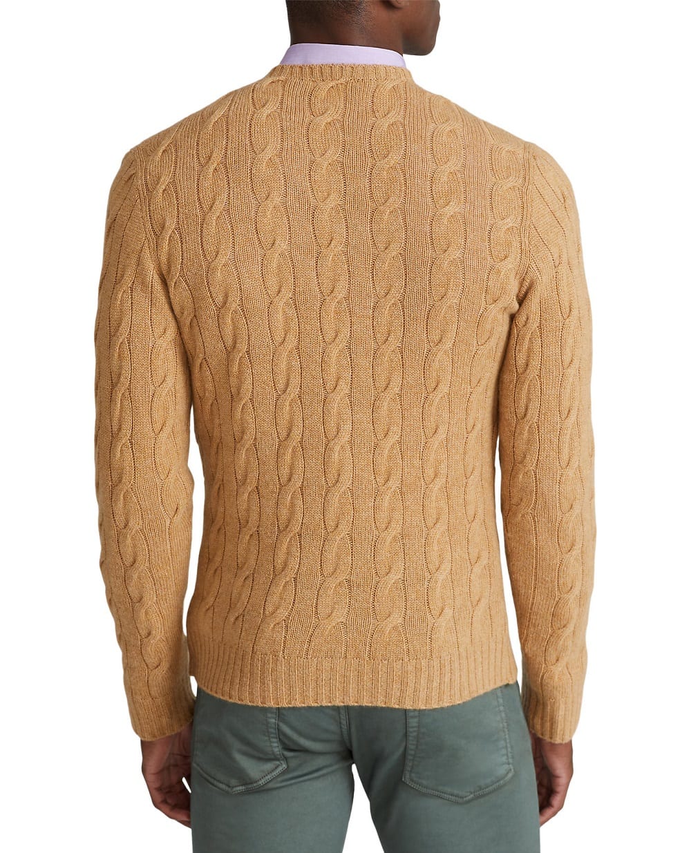 Светр з кашеміру Ralph Lauren Purple Label 790965739007, бежевий колір • Купити в інтернет-магазині Kameron