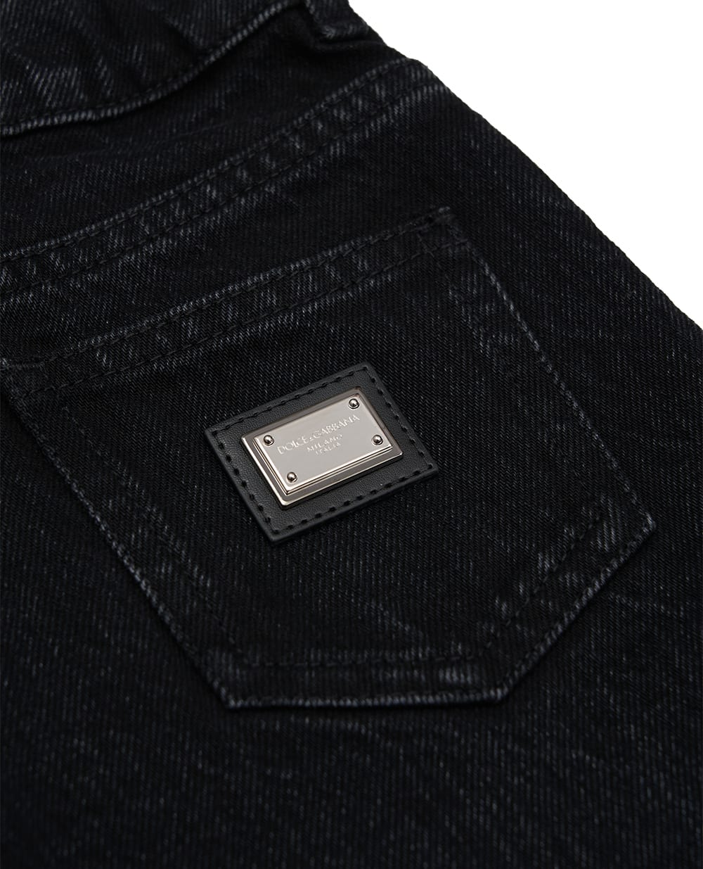 Дитячі джинси Dolce&Gabbana Kids L52F99-LDD67-S, чорний колір • Купити в інтернет-магазині Kameron