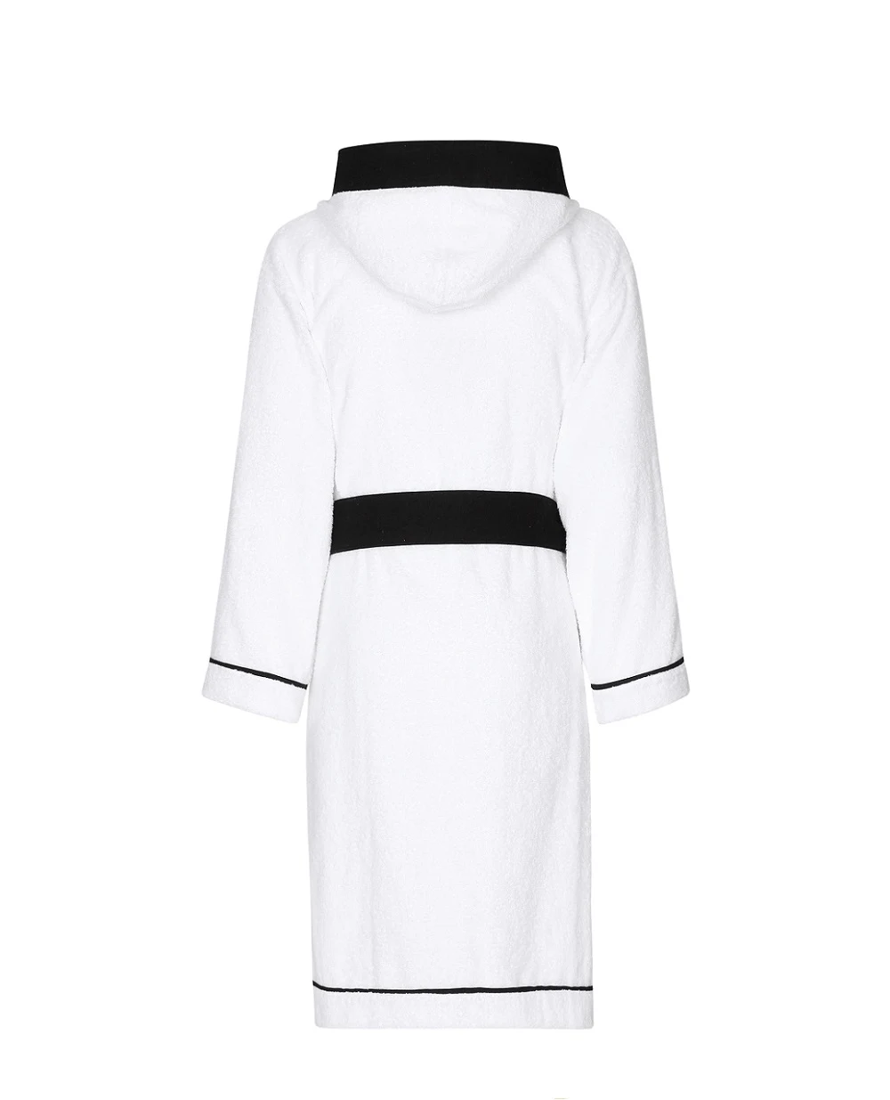 Халат из махрового хлопка Dolce&Gabbana TCF015-TCAHC, белый цвет • Купить в интернет-магазине Kameron