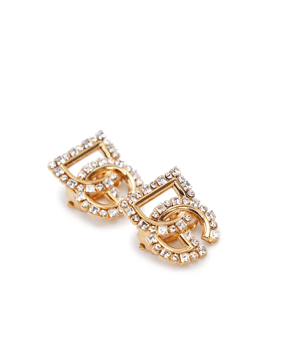 Сережки DG Logo Dolce&Gabbana WER2L4-W1111, золотий колір • Купити в інтернет-магазині Kameron