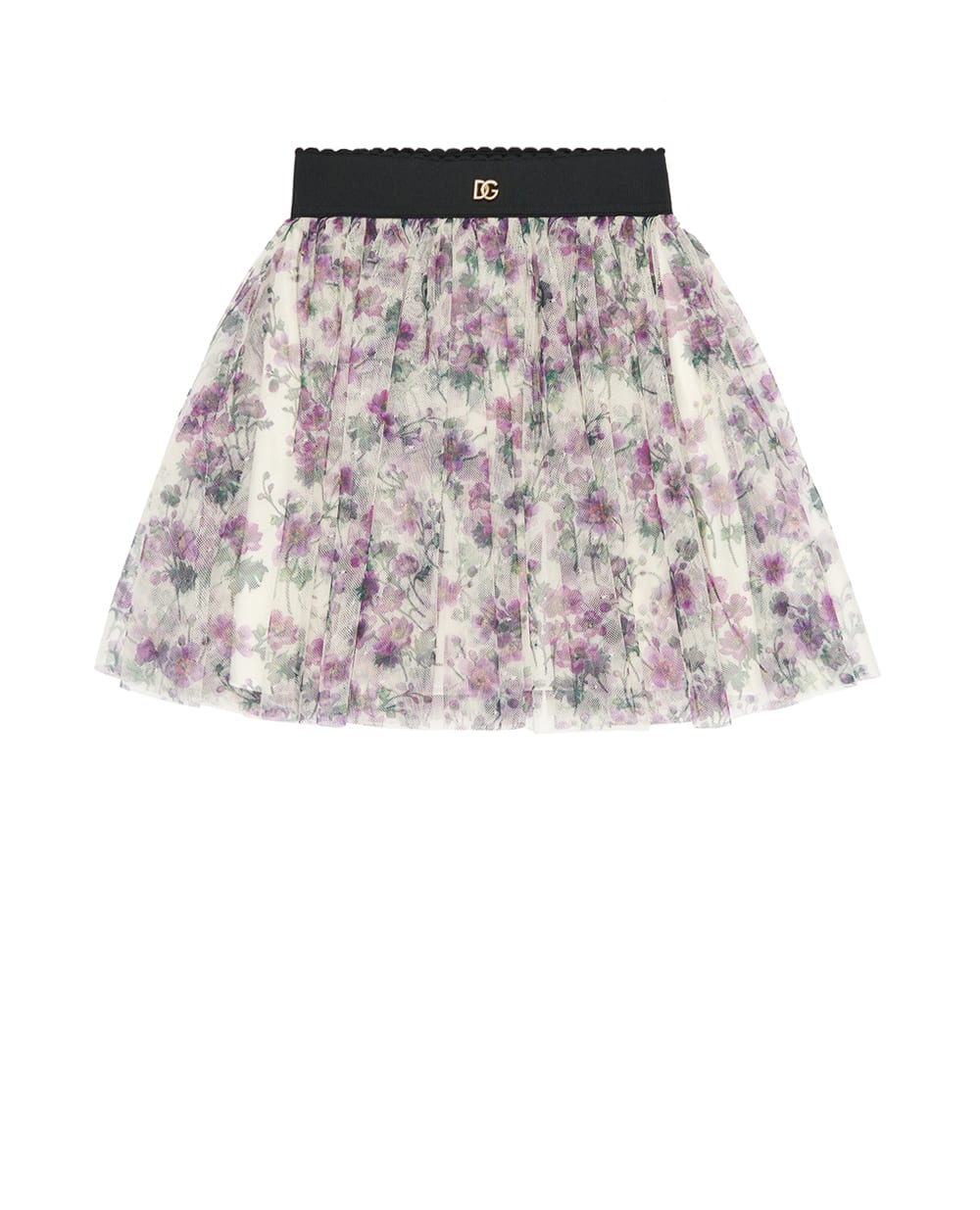 Детская юбка Dolce&Gabbana Kids L55I74-ISMKP-S, белый цвет • Купить в интернет-магазине Kameron