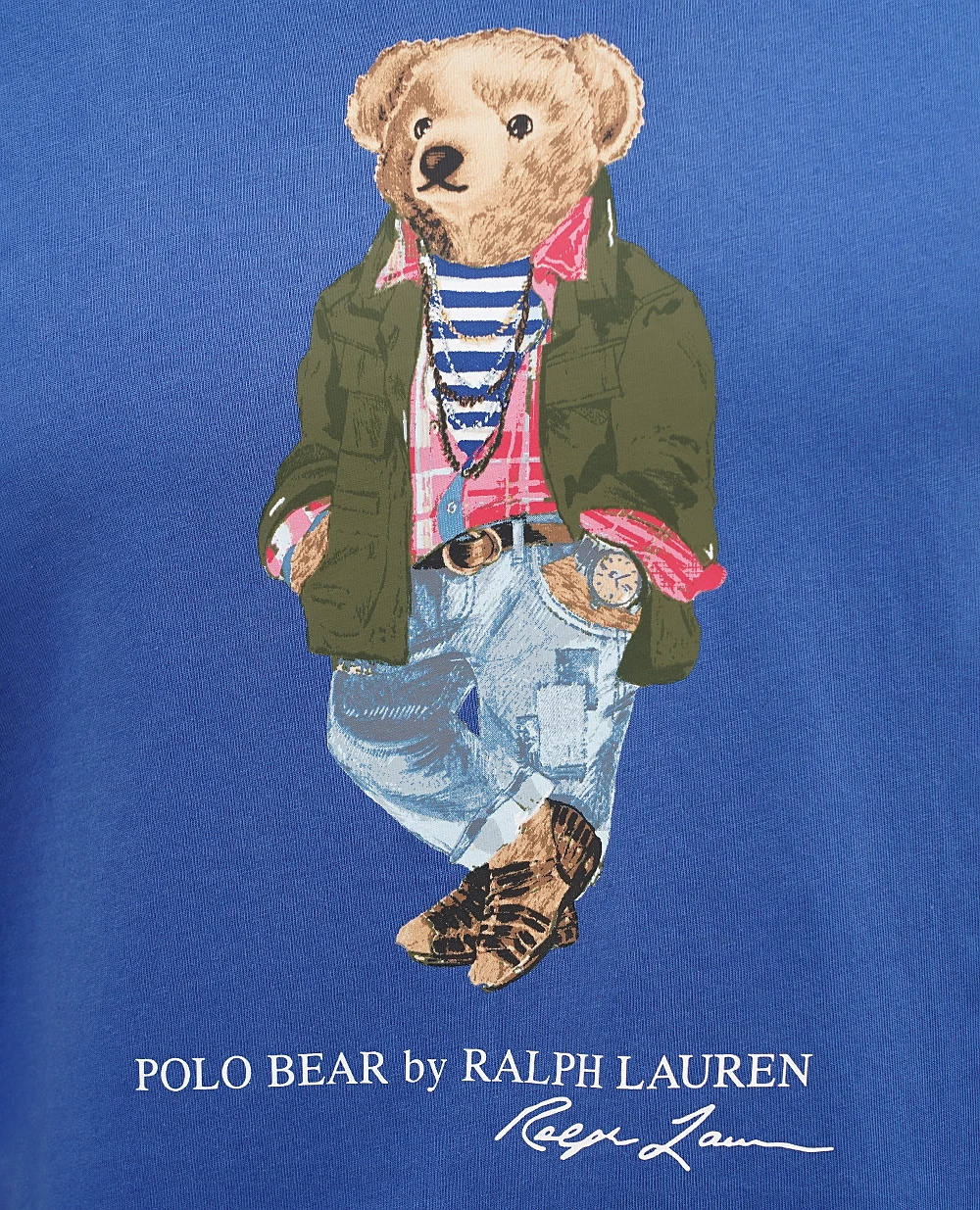 Футболка Polo Bear Polo Ralph Lauren 710958193001, синий цвет • Купить в интернет-магазине Kameron
