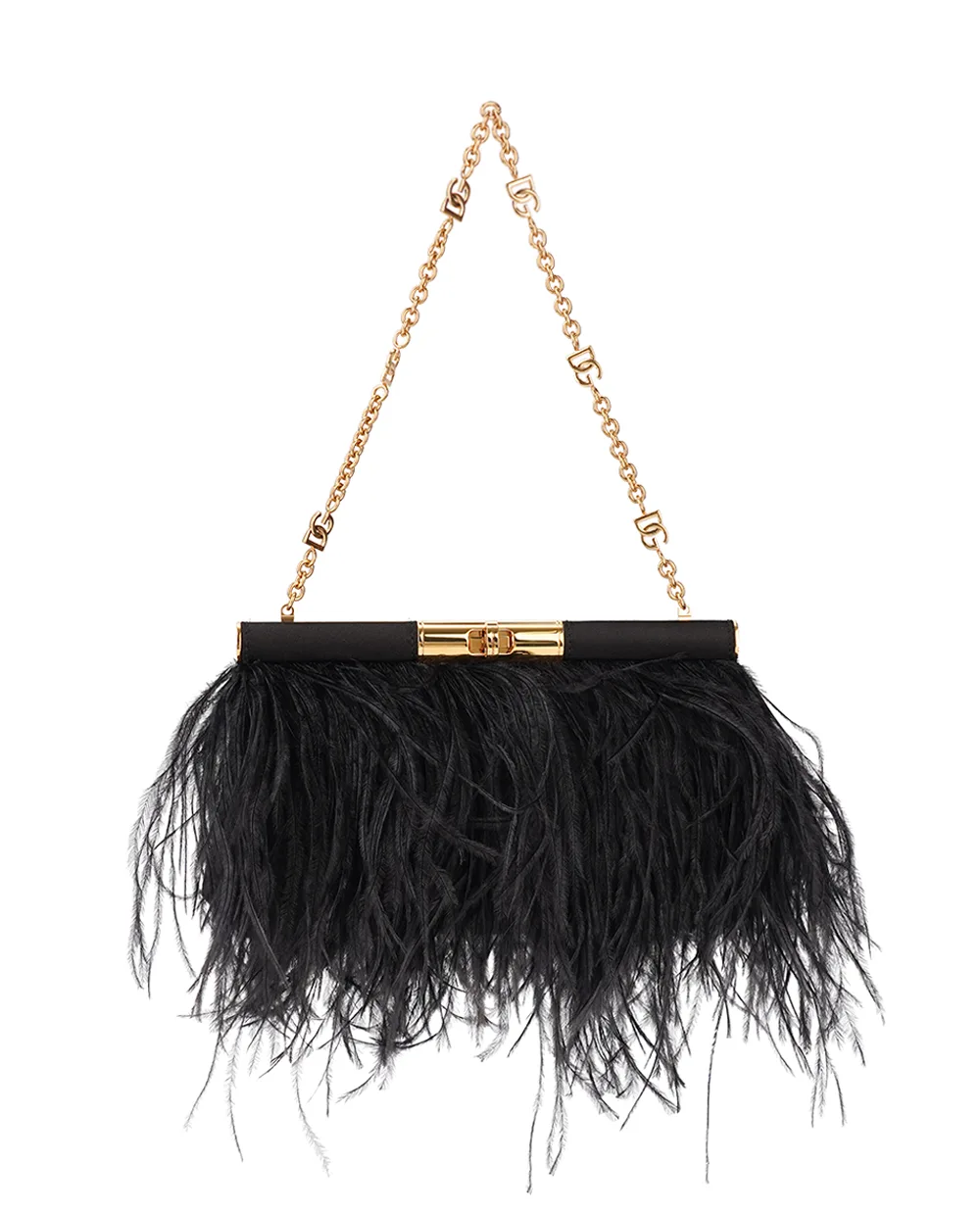 Сумка Marlene Shoulder Medium Dolce&Gabbana BB7620-A9S91, черный цвет • Купить в интернет-магазине Kameron