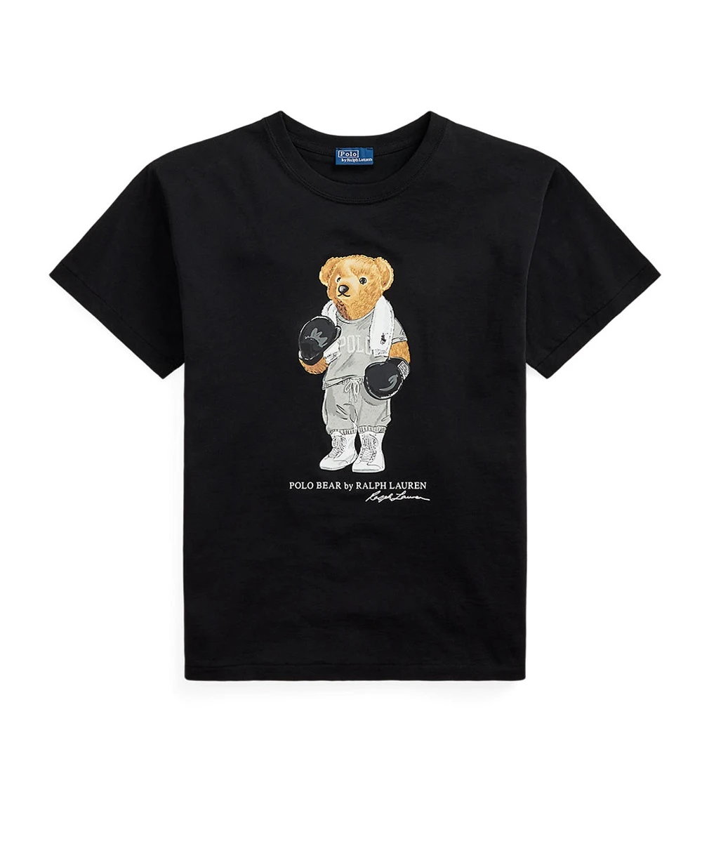 Футболка Polo Bear Polo Ralph Lauren 211971709001, черный цвет • Купить в интернет-магазине Kameron