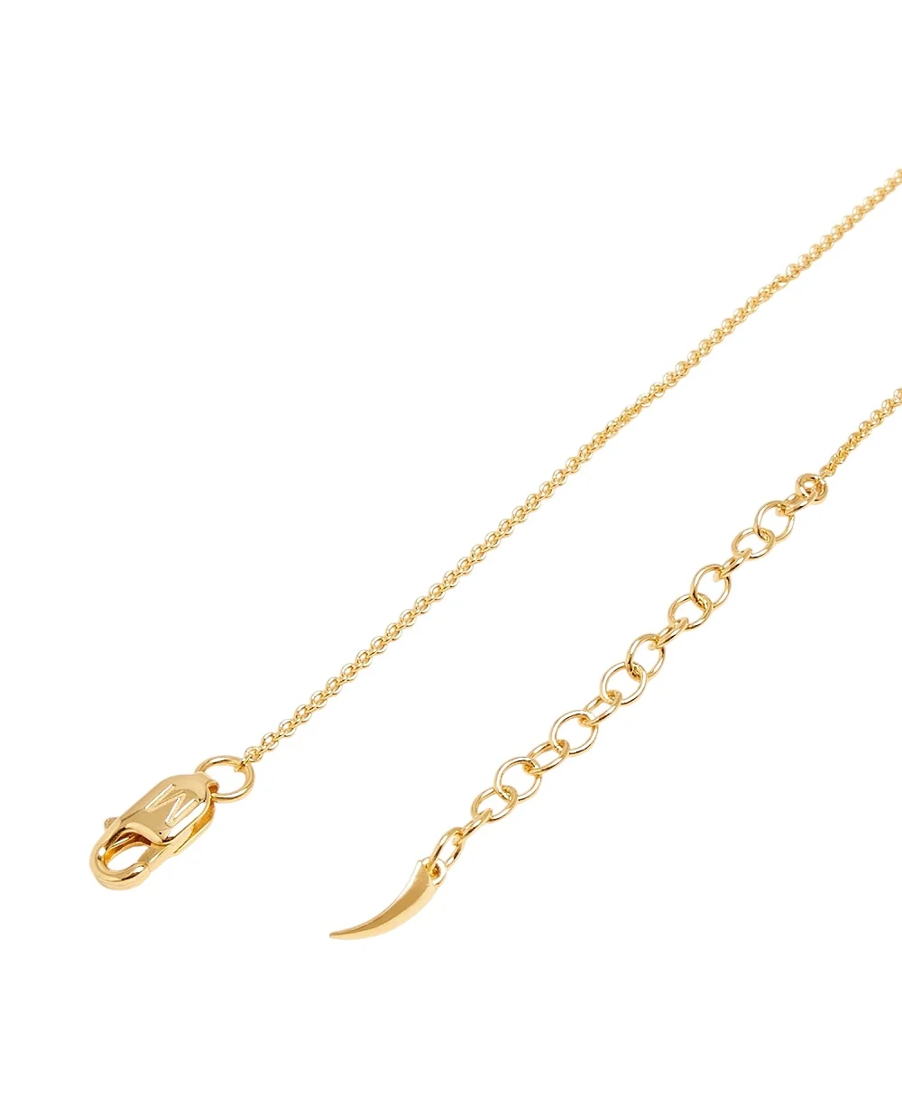 Намисто-кулон Star Ridge з каменем Missoma BSH-G-N3-CZ, золотий колір • Купити в інтернет-магазині Kameron