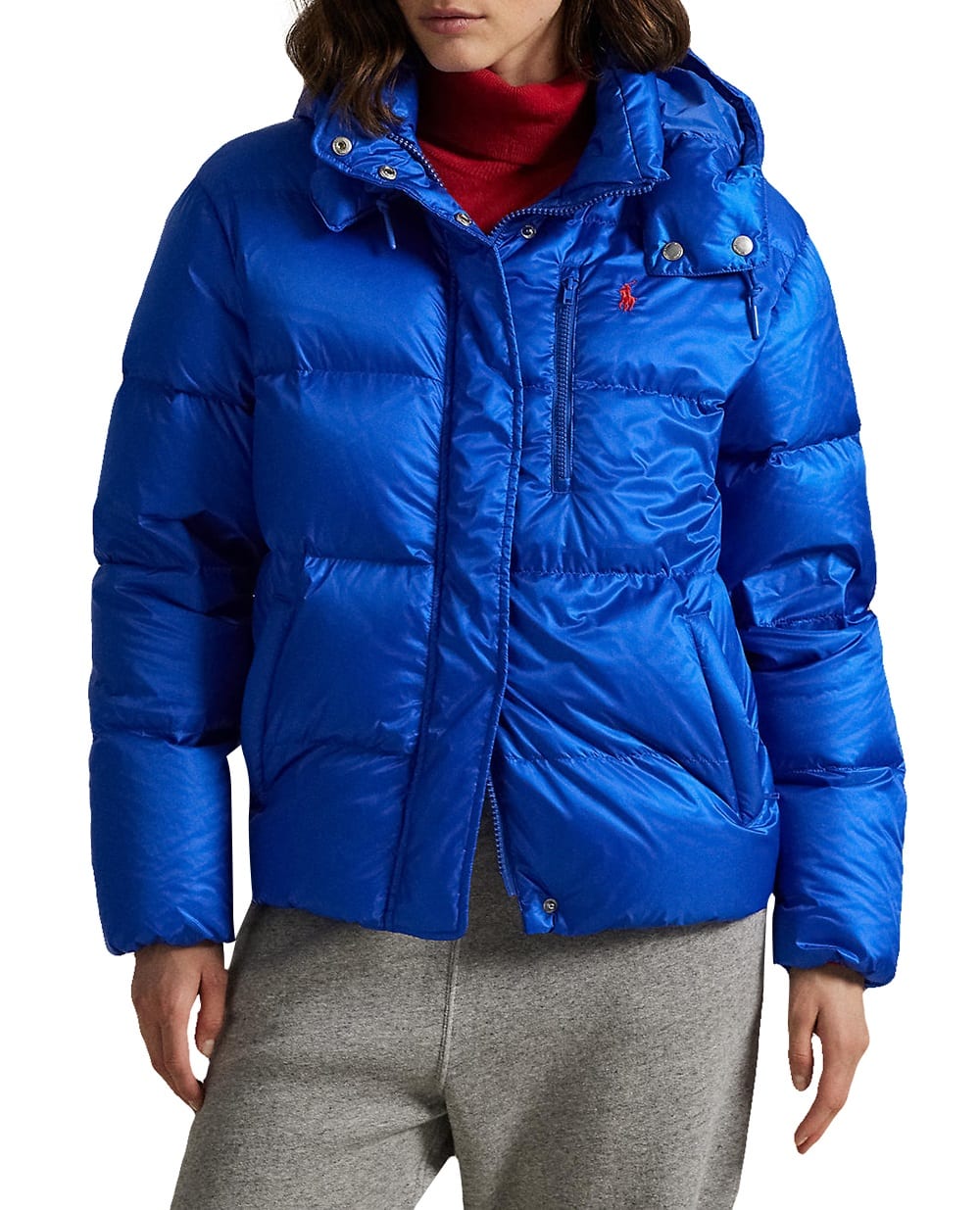 Куртка пуховик Polo Ralph Lauren 211932183006, синий цвет • Купить в интернет-магазине Kameron