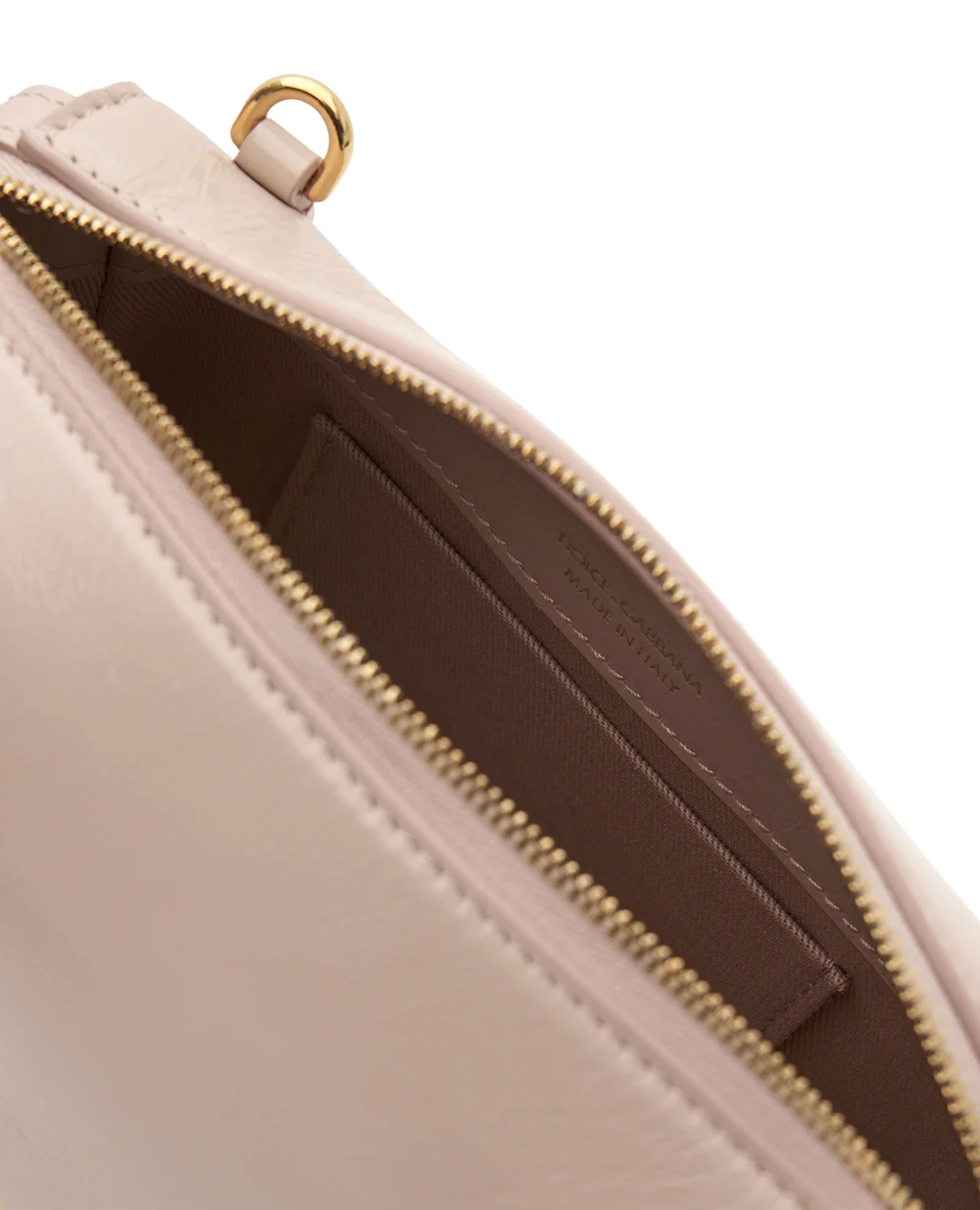 Сумка Vittoria з телячої шкіри Dolce&Gabbana BB7889-AZ000, бежевий колір • Купити в інтернет-магазині Kameron