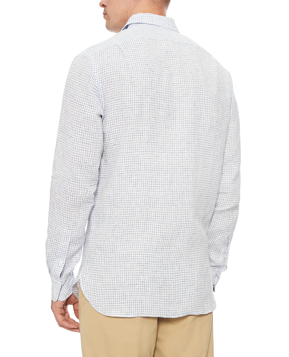 Сорочка з льону Ralph Lauren Purple Label 791964448001, синій колір • Купити в інтернет-магазині Kameron