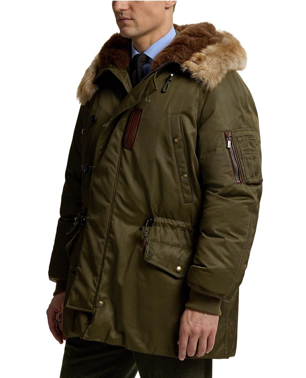 Парка Ralph Lauren Purple Label 790982905001, зелений колір • Купити в інтернет-магазині Kameron