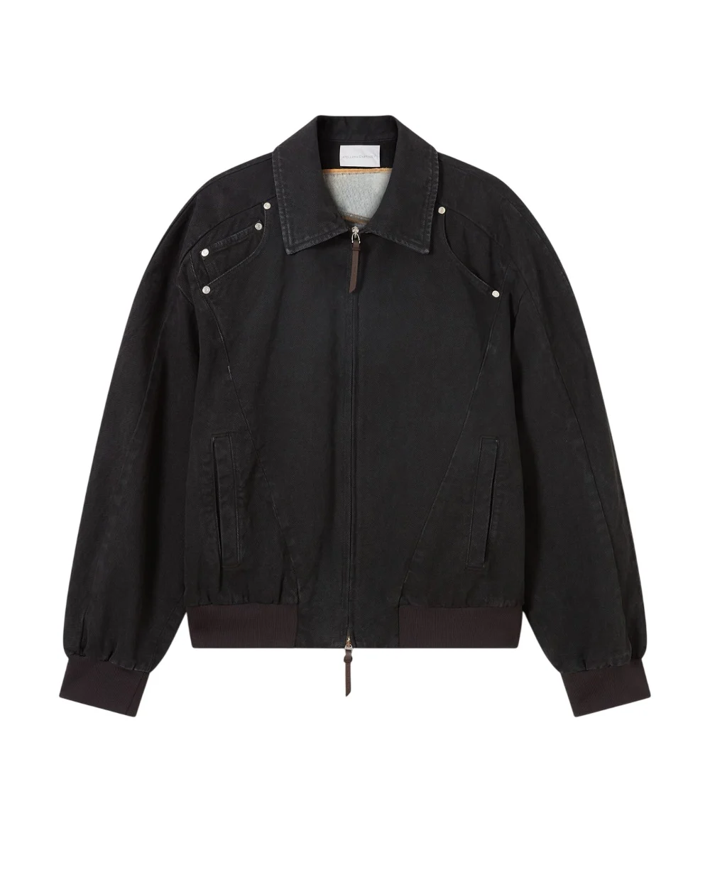 Куртка джинсовая в стиле Patchwork Stella McCartney 6D04483SQH49, черный цвет • Купить в интернет-магазине Kameron