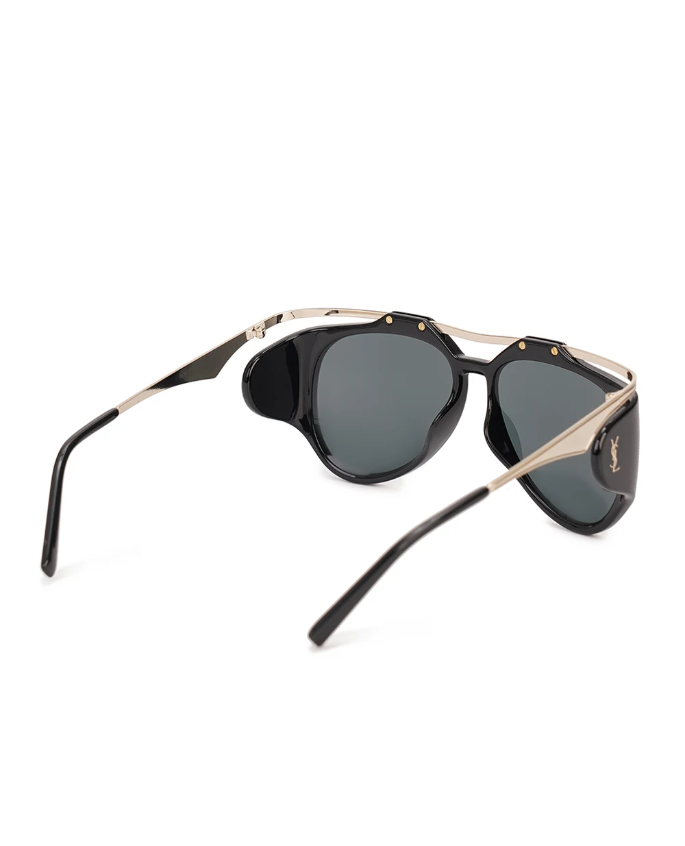 Солнцезащитные очки Saint Laurent 791905-Y9963, черный цвет • Купить в интернет-магазине Kameron