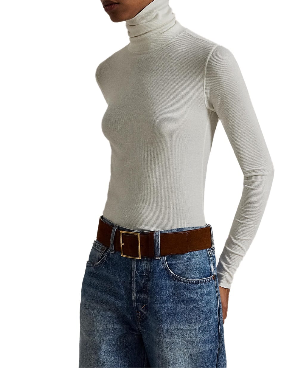 Водолазка Polo Ralph Lauren 211976982001, білий колір • Купити в інтернет-магазині Kameron