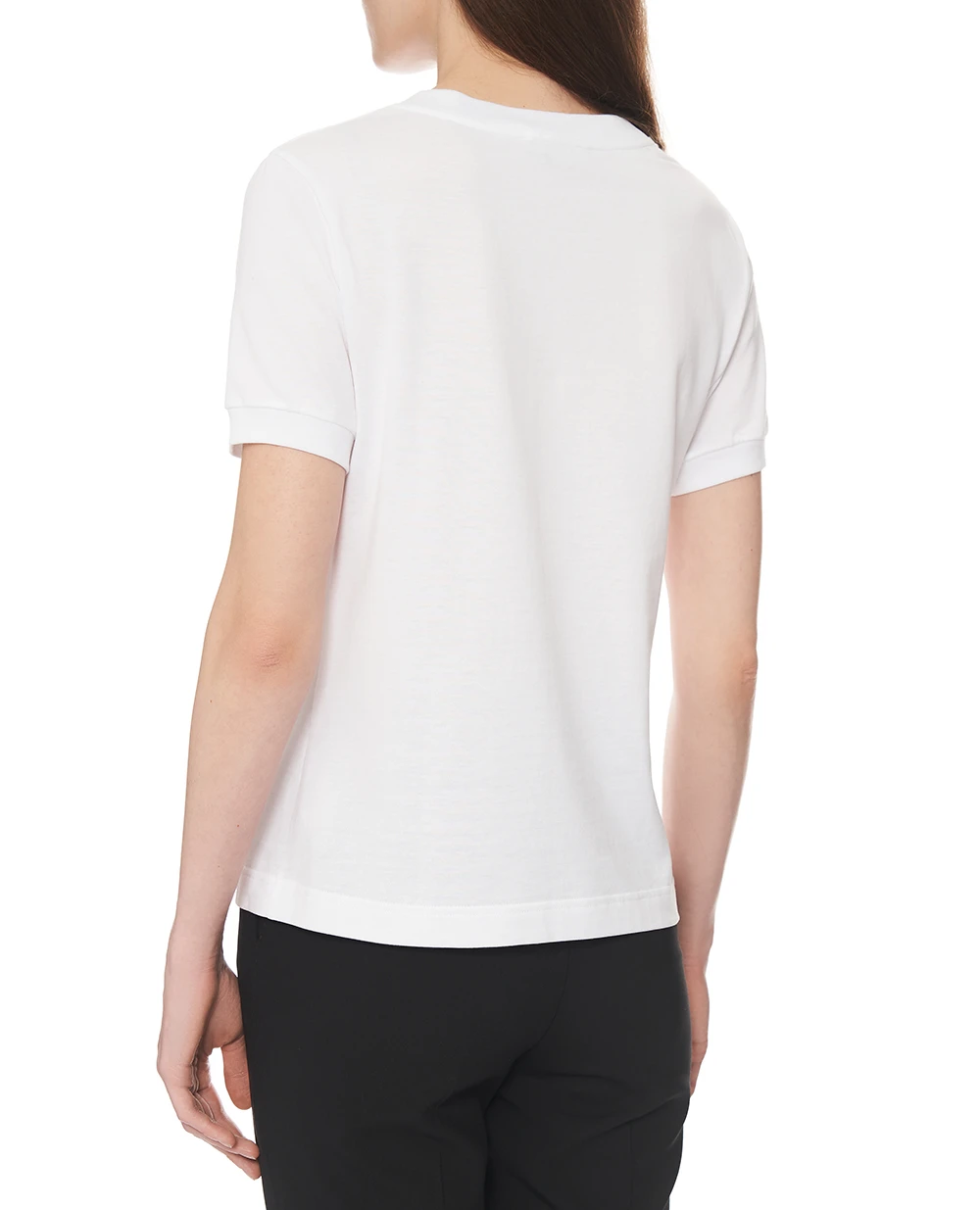 Футболка Dolce&Gabbana F8V20T-GDCTI, білий колір • Купити в інтернет-магазині Kameron