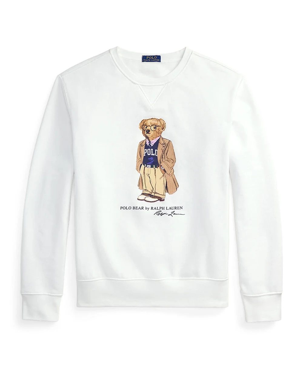 Свитшот Polo Bear Polo Ralph Lauren 710973161001, белый цвет • Купить в интернет-магазине Kameron