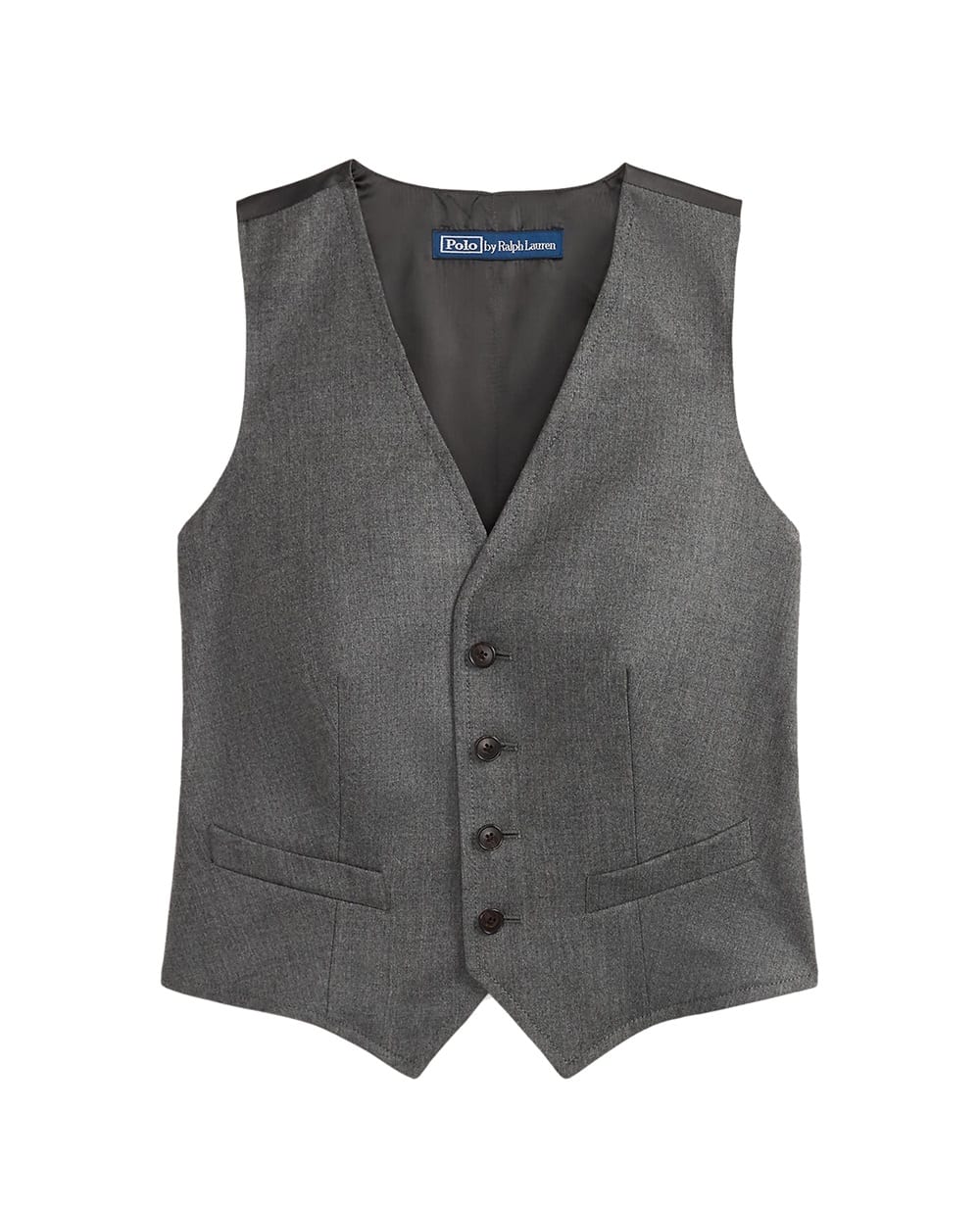 Жилет из шерсти Polo Ralph Lauren 211972643001, серый цвет • Купить в интернет-магазине Kameron
