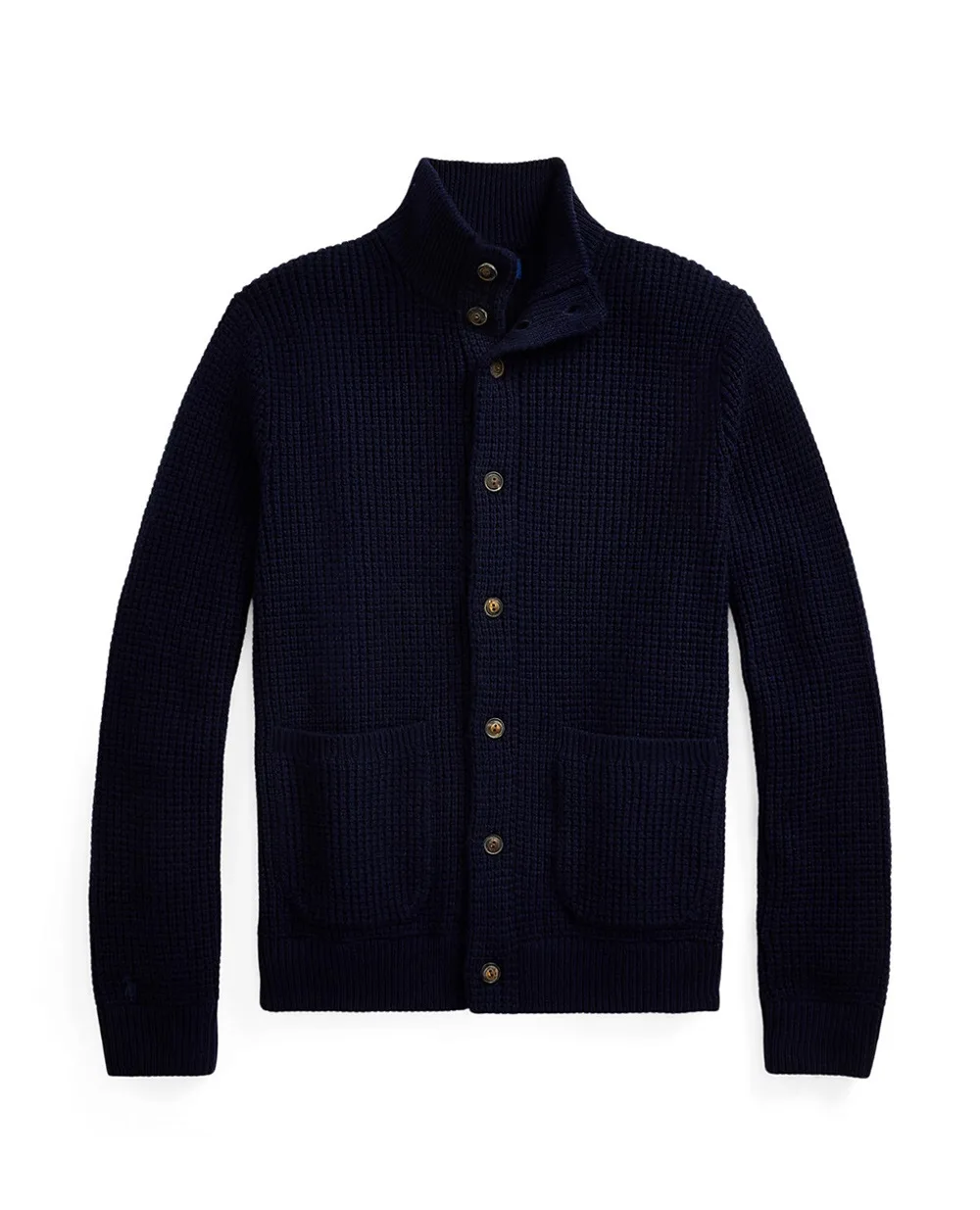 Вязаный кардиган Polo Ralph Lauren 710970292001, темно-синий цвет • Купить в интернет-магазине Kameron
