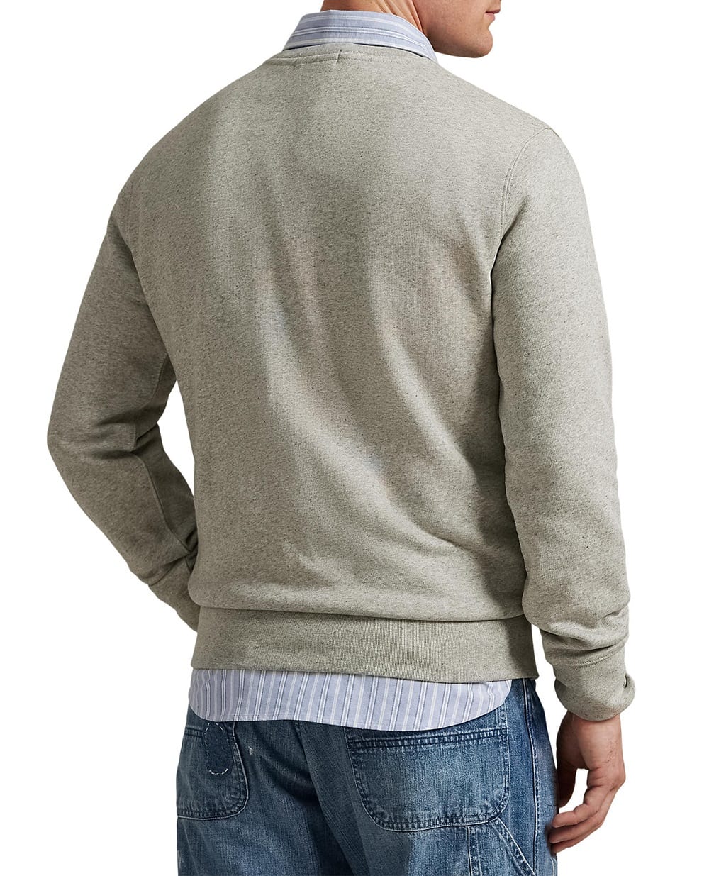 Флисовый свитшот Polo Bear Polo Ralph Lauren 710P04977002, серый цвет • Купить в интернет-магазине Kameron