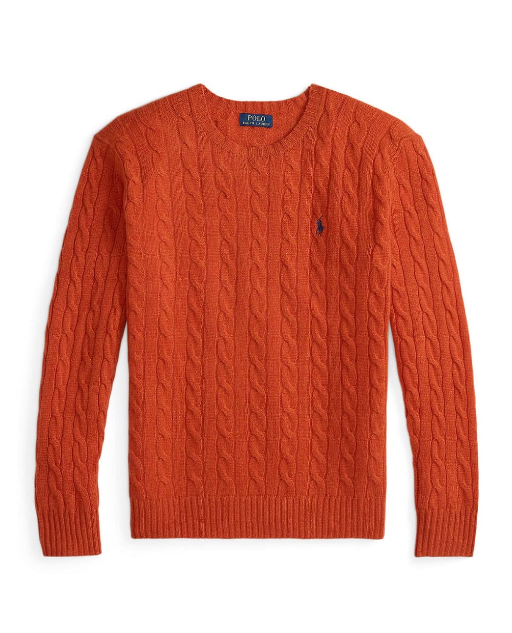 Светр з вовни та кашеміру Polo Ralph Lauren 710876762031, помаранчевий колір • Купити в інтернет-магазині Kameron